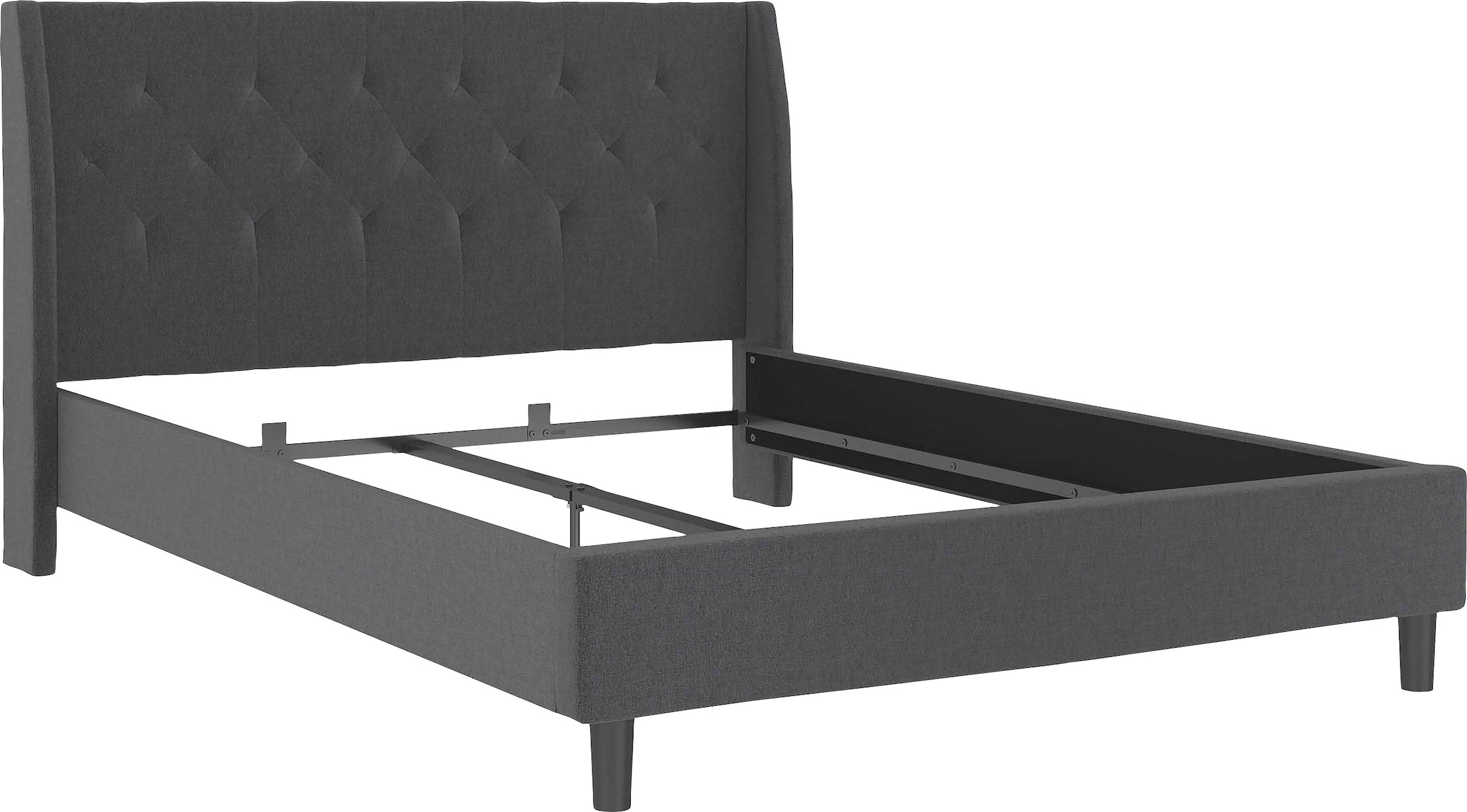 GOODproduct Polsterbett »Kempton« 1 Stk. tlg. mit Rautenheftung, gepolstert, Liegefläche 140x200 oder 180x200 cm