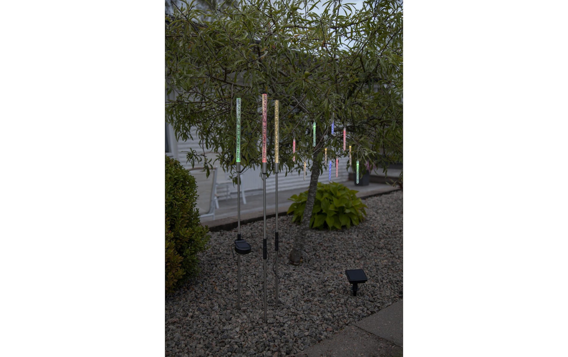 Parforce Traditional Hunting Gartenleuchte »Solar Decoration Bubbly 3-pin«