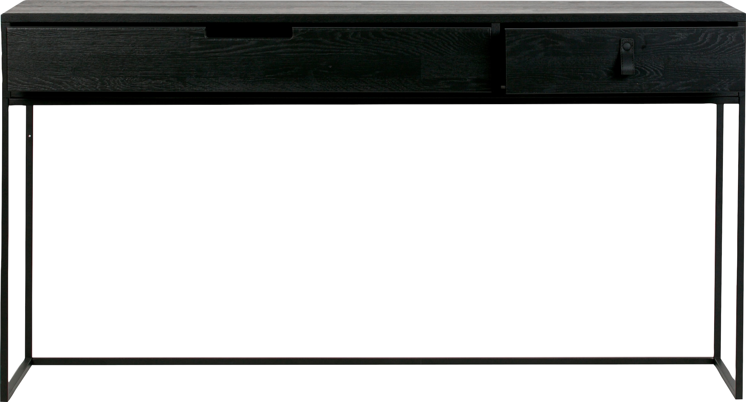 WOOOD Table console »Silas« viel Stauraum, zwei Schubladen, H 74 cm x B 140 cm