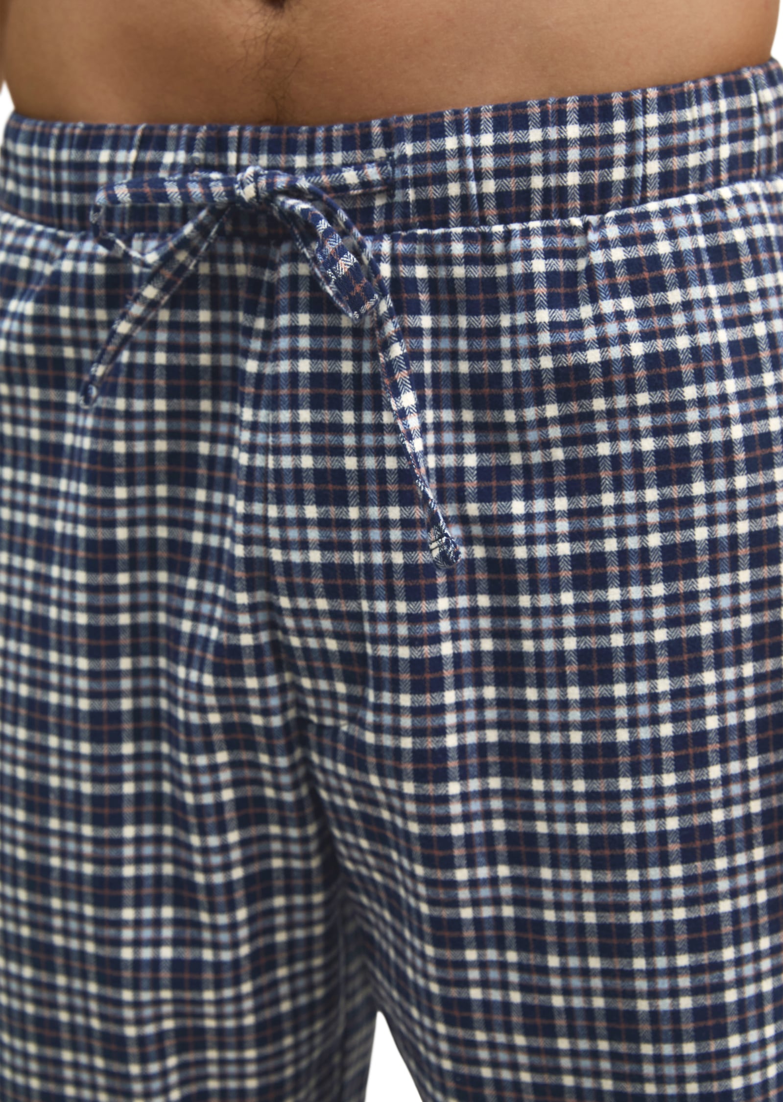 Marc O'Polo Pyjamahose  gerade Passform, für Homewear und Sleepwear, mit Vichy-Karomuster