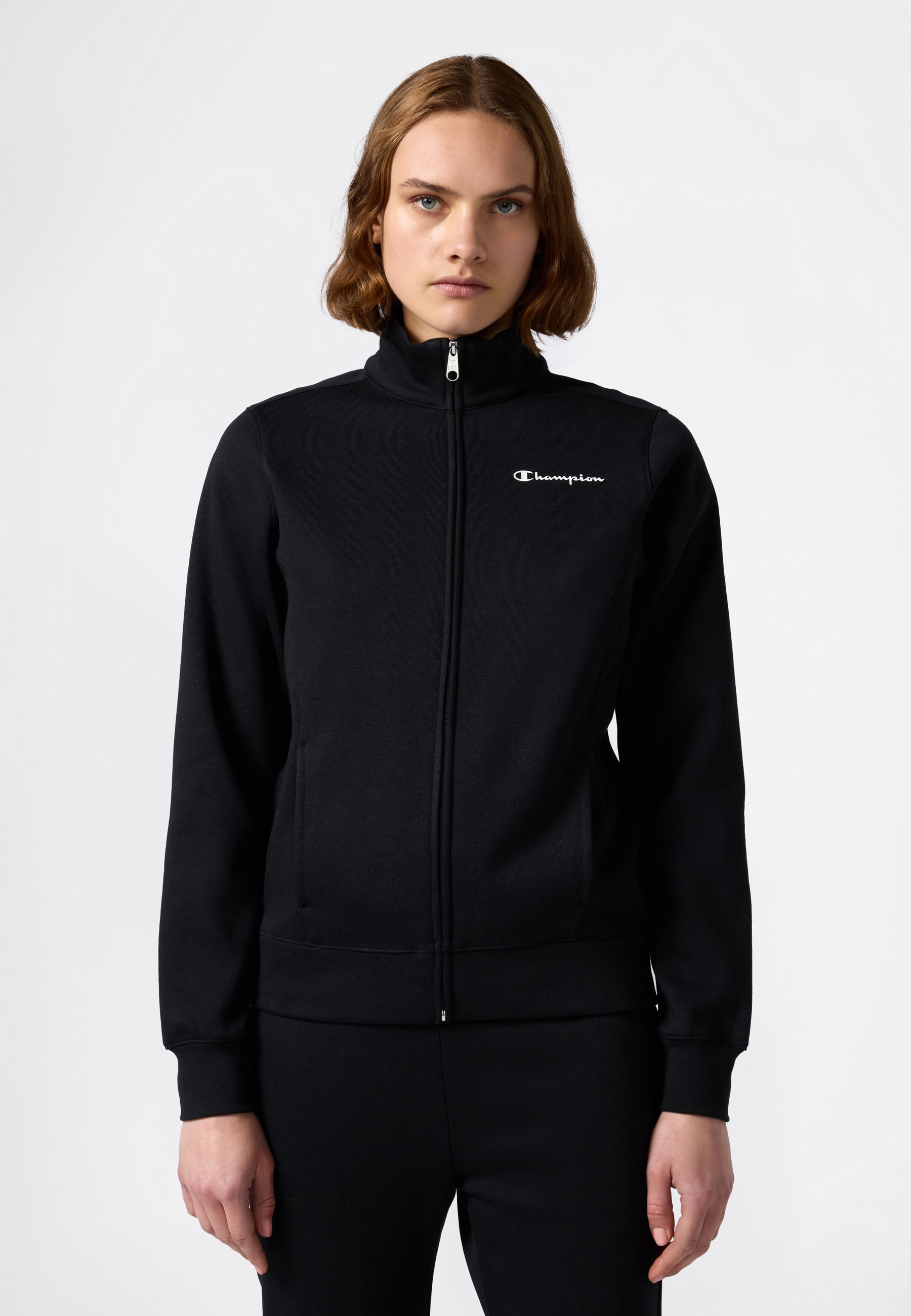 Champion Jogginganzug »Full Zip Sweatsuit« 2 Stk. zweiteilig, aus Baumwollmischung, mit durchgehendem Reissverschluss