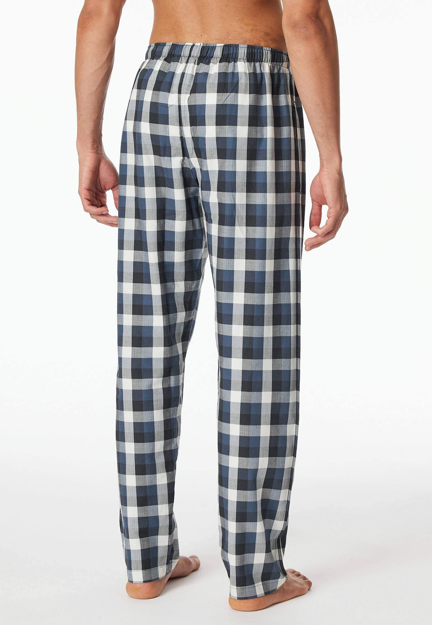 Schiesser Pantalon de pyjama »Mix + Relax«  Patte fonctionnelle, lien à nouer, poches latérales