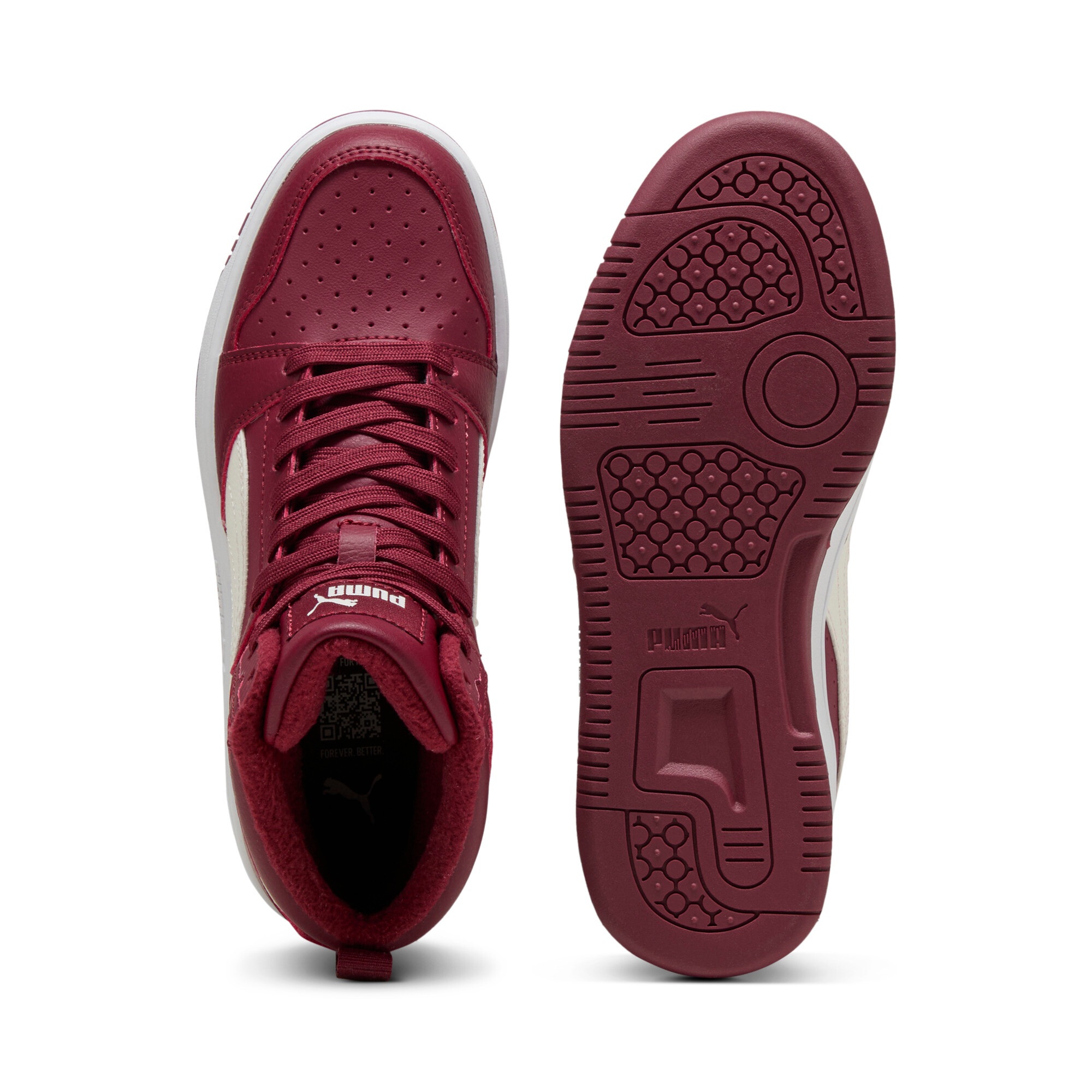 PUMA Winterboots »REBOUND V6 MID WTR JR«, gefüttert