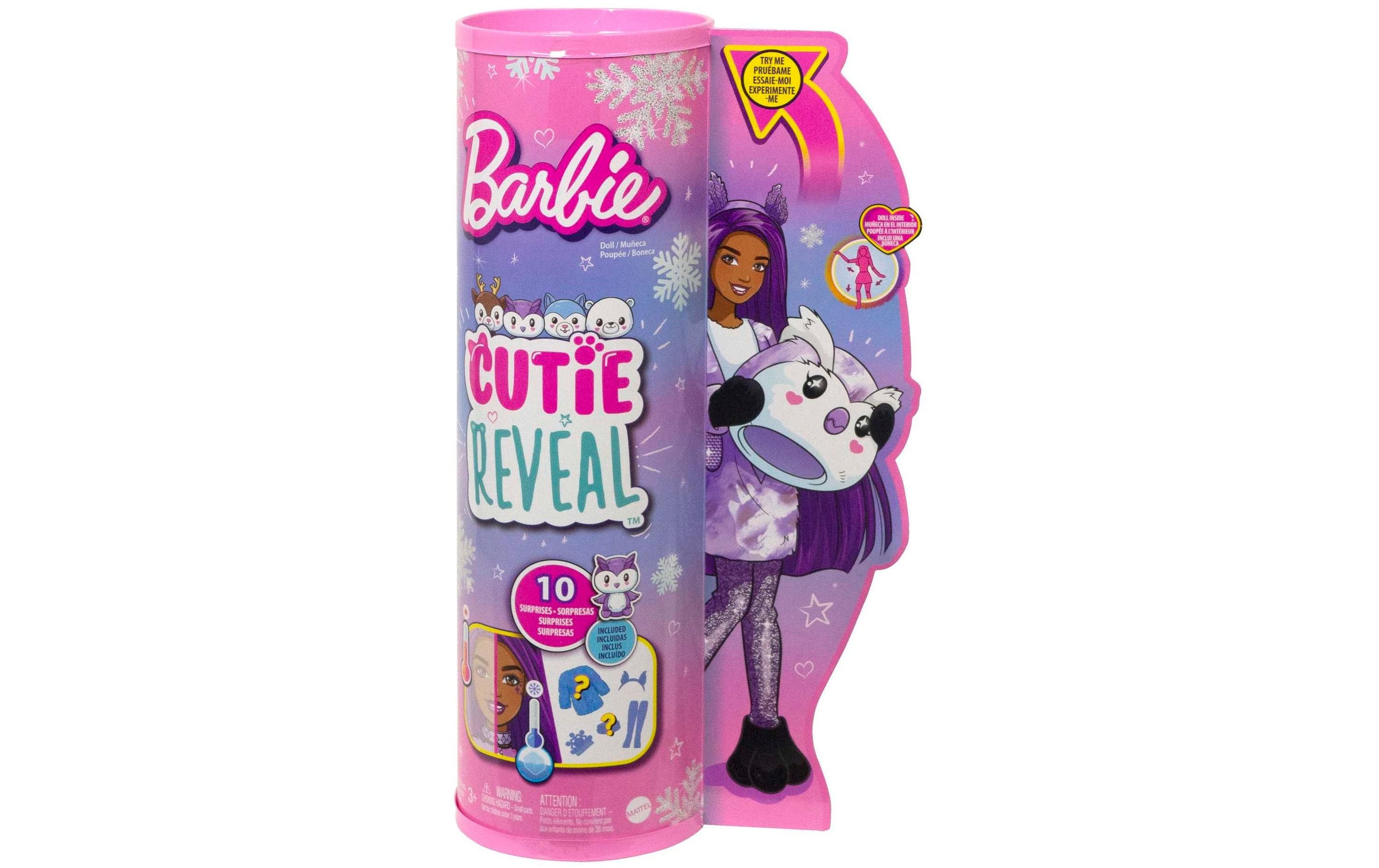 Image of Barbie Anziehpuppe »Barbie Cutie Reveal Winter Sparkle« bei Ackermann Versand Schweiz