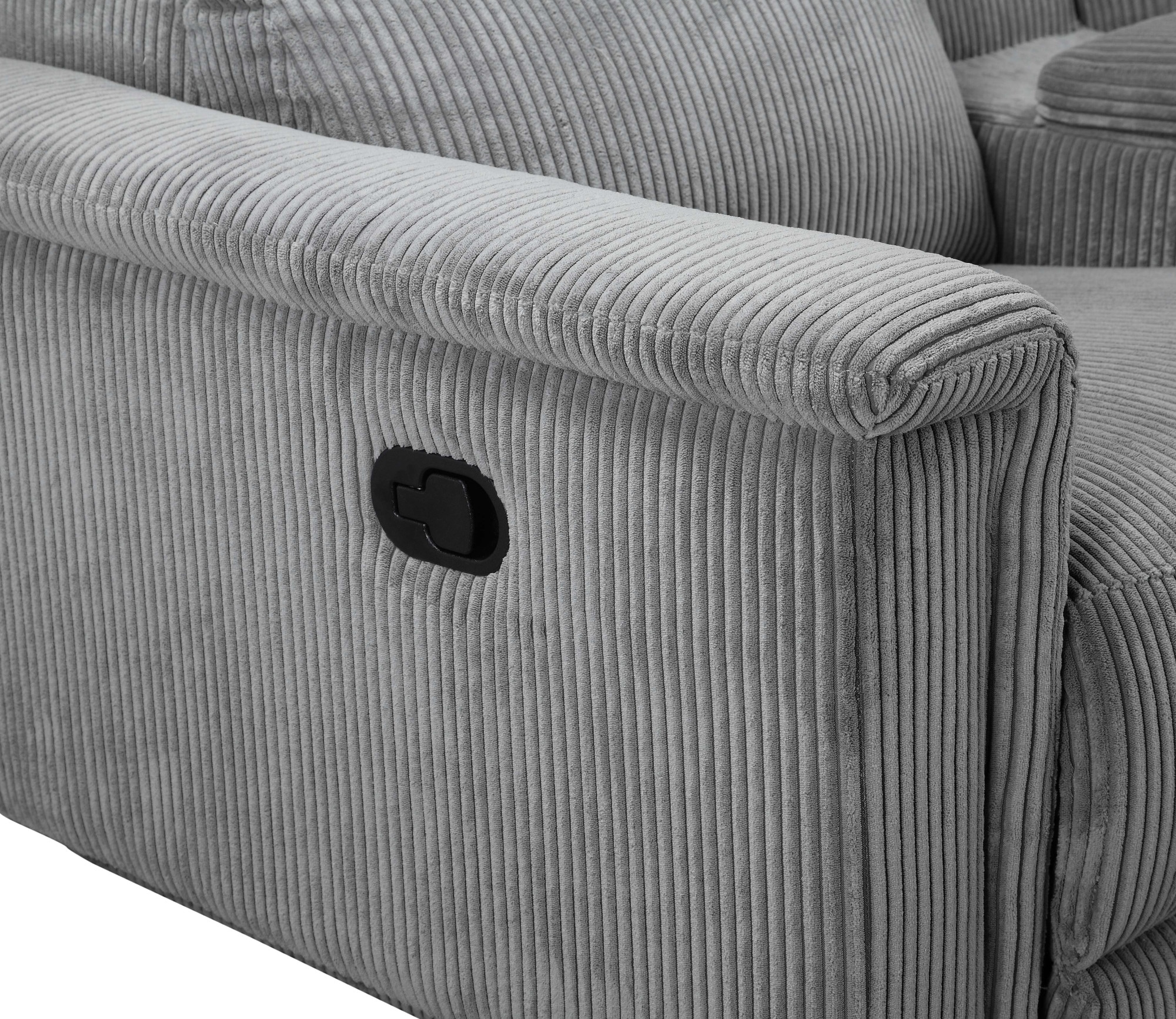 Home affaire 2-places »Lund in Cord, 2er-Kinosofa, TV-Sessel, Multimedia-Sofa, USB-A,« m. elektrischer o. manueller Relaxfunktion, Getränkehalter u. Staufach