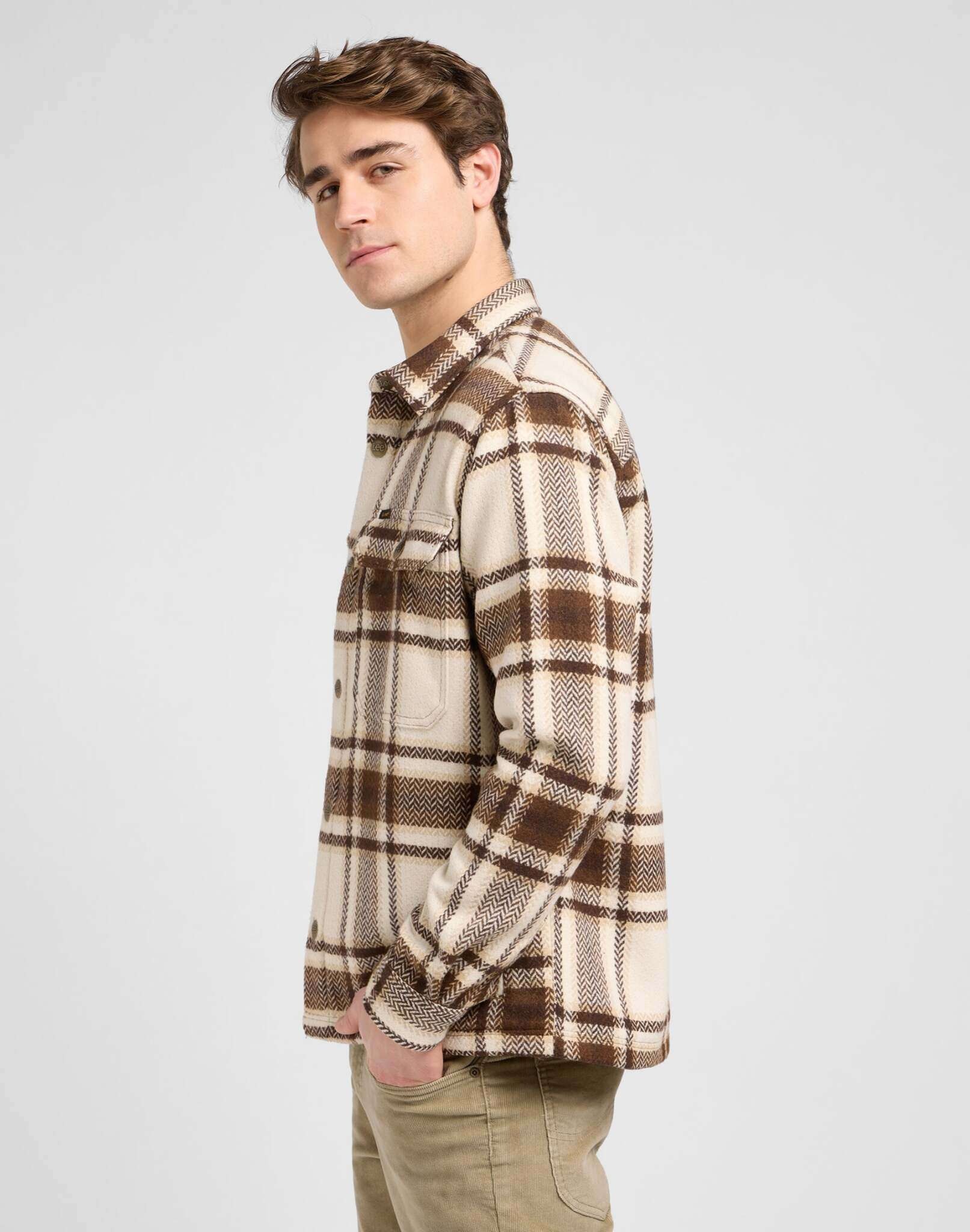 Lee® Langarmhemd »Lee Overshirt Relaxed Overshirt«