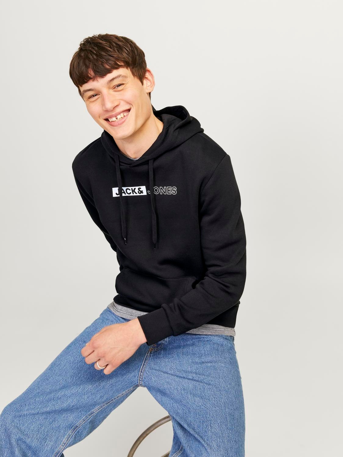 Jack & Jones Kapuzensweatshirt »JJECORP LOGO SWEAT HOOD PLAY NOOS«