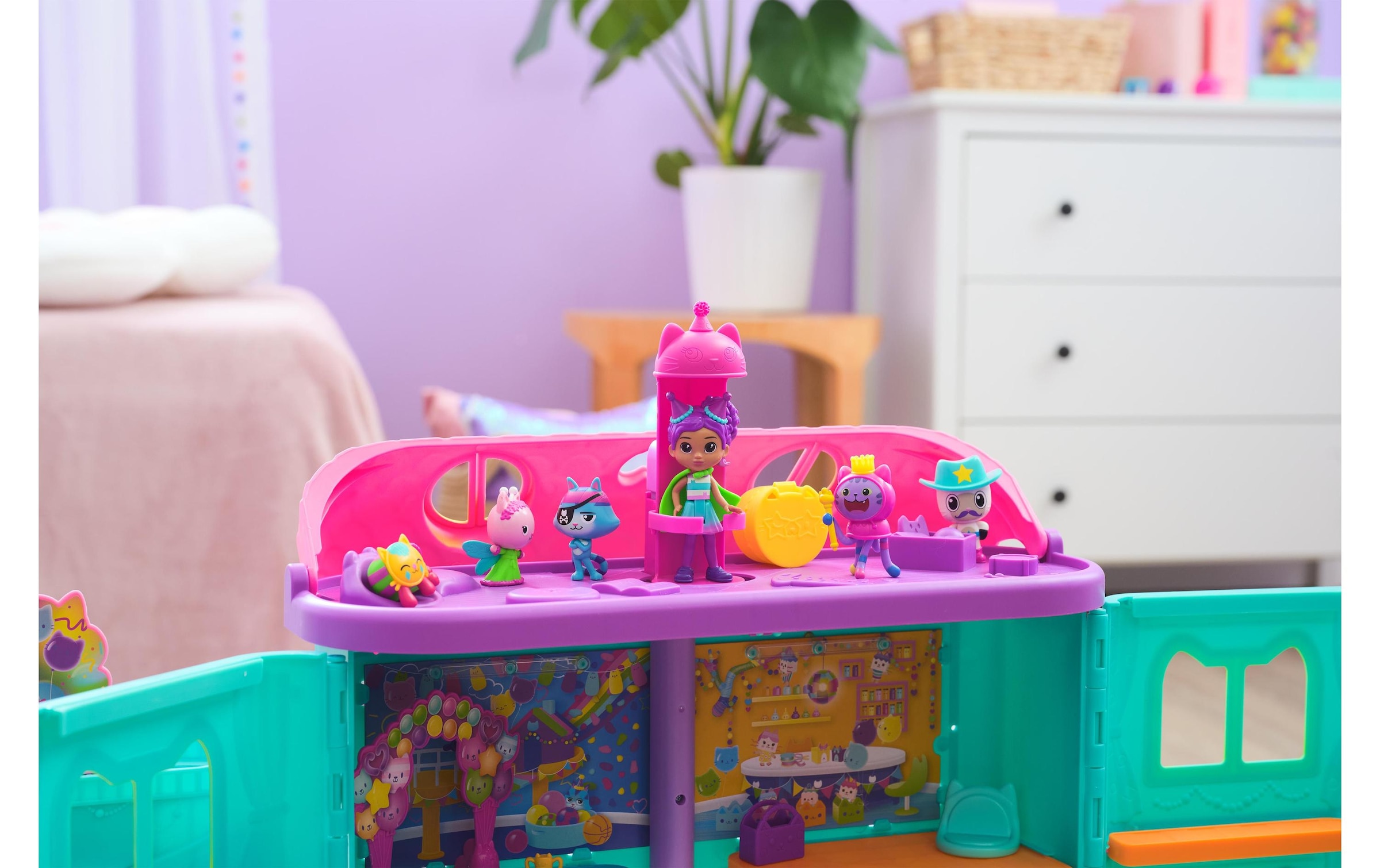 Spielwelt »Spinmaster Gabby's Dollhouse Deluxe Figuren Set Celebration«