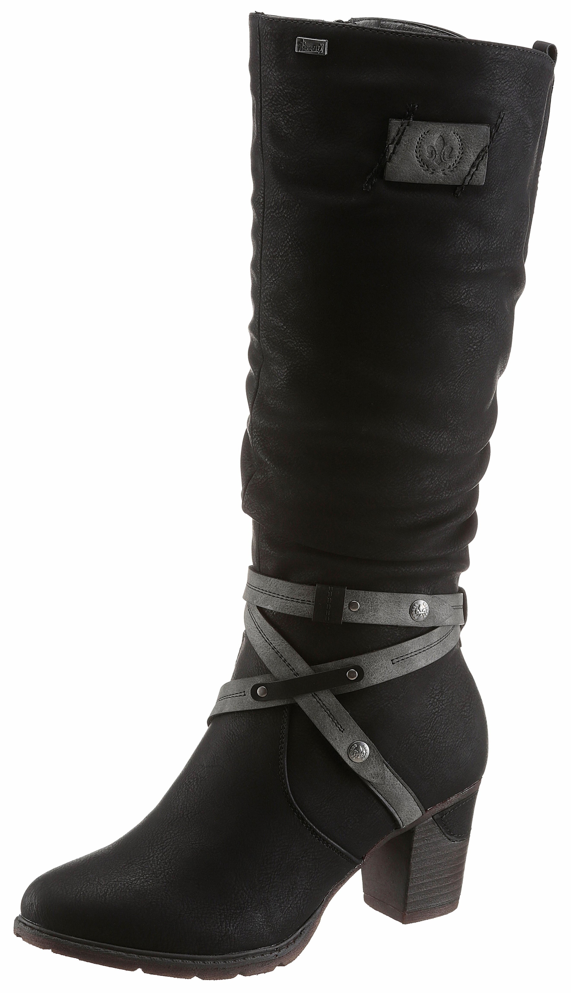 Rieker Winterstiefel, mit stylischem Zierriemchen