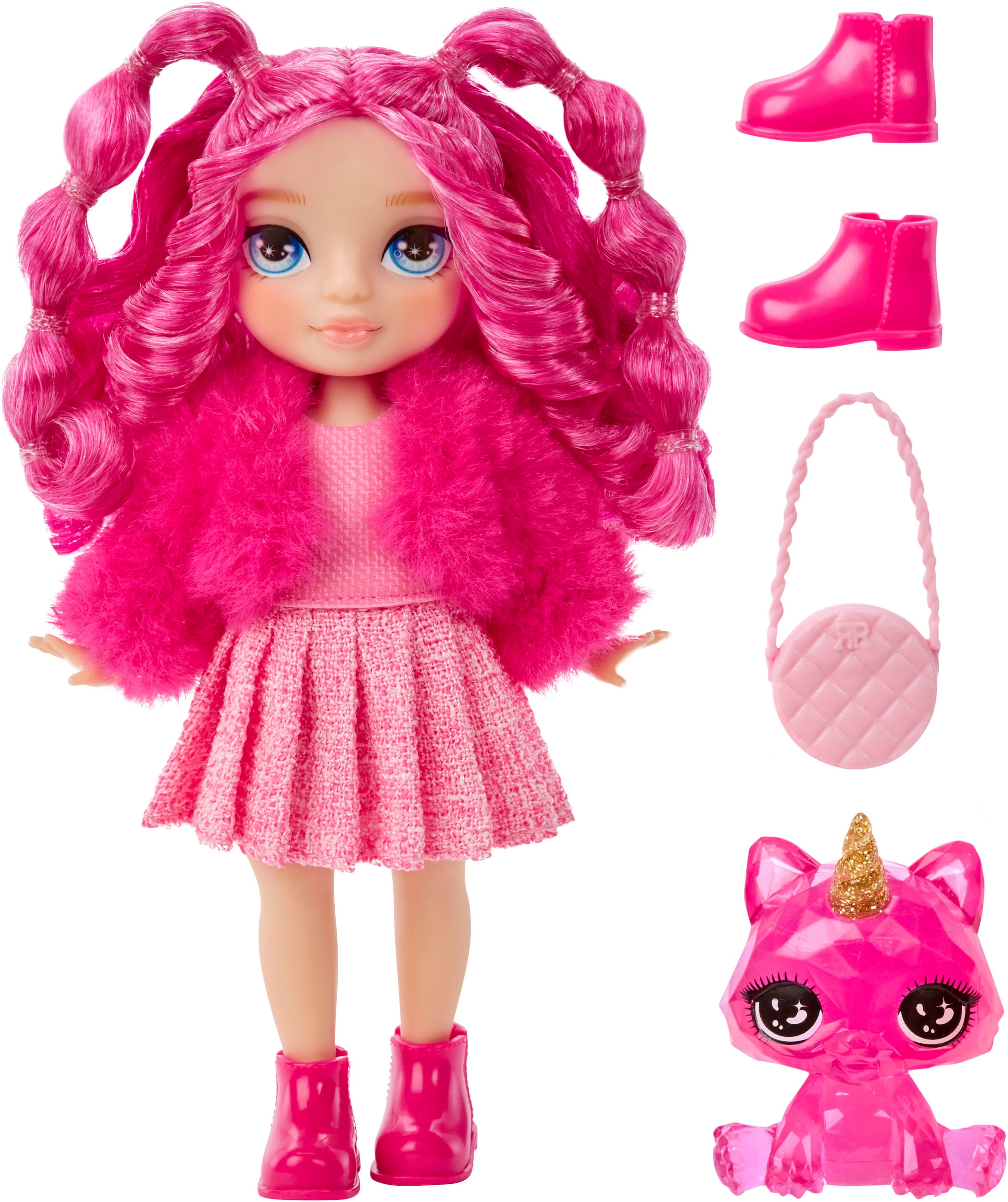 RAINBOW HIGH Anziehpuppe »Rainbow High Littles Dolls - Magenta (Pink)«