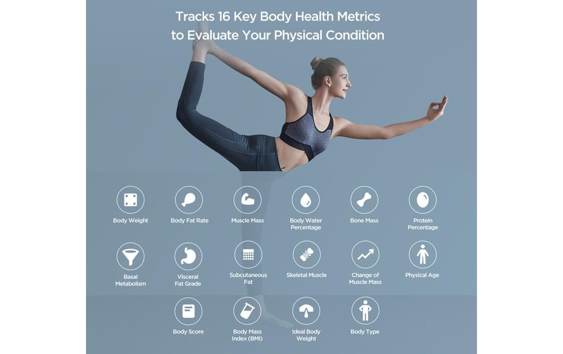 Amazfit Personenwaage »Smart Scale«