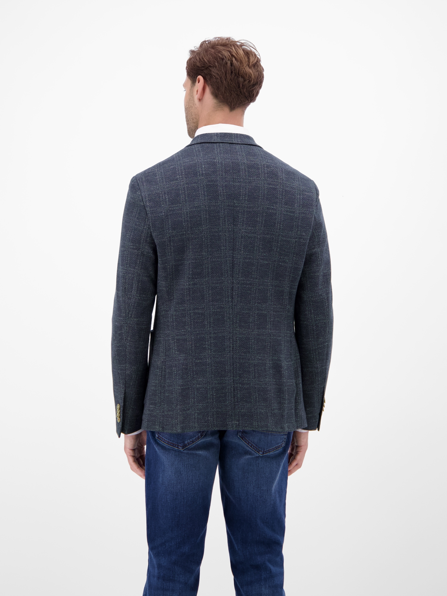 LERROS Veste en jersey »Herren Jerseyblazer, kariert«
