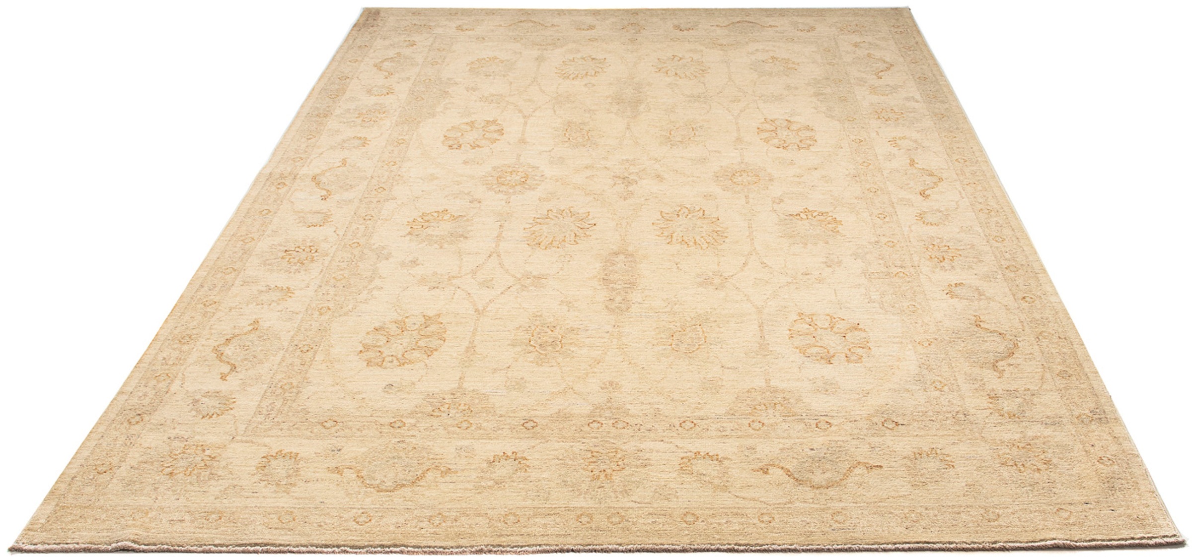 Image of morgenland Orientteppich »Ziegler - 235 x 170 cm - beige«, rechteckig, 6 mm Höhe, Wohnzimmer, Handgeknüpft, Einzelstück mit Zertifikat bei Ackermann Versand Schweiz