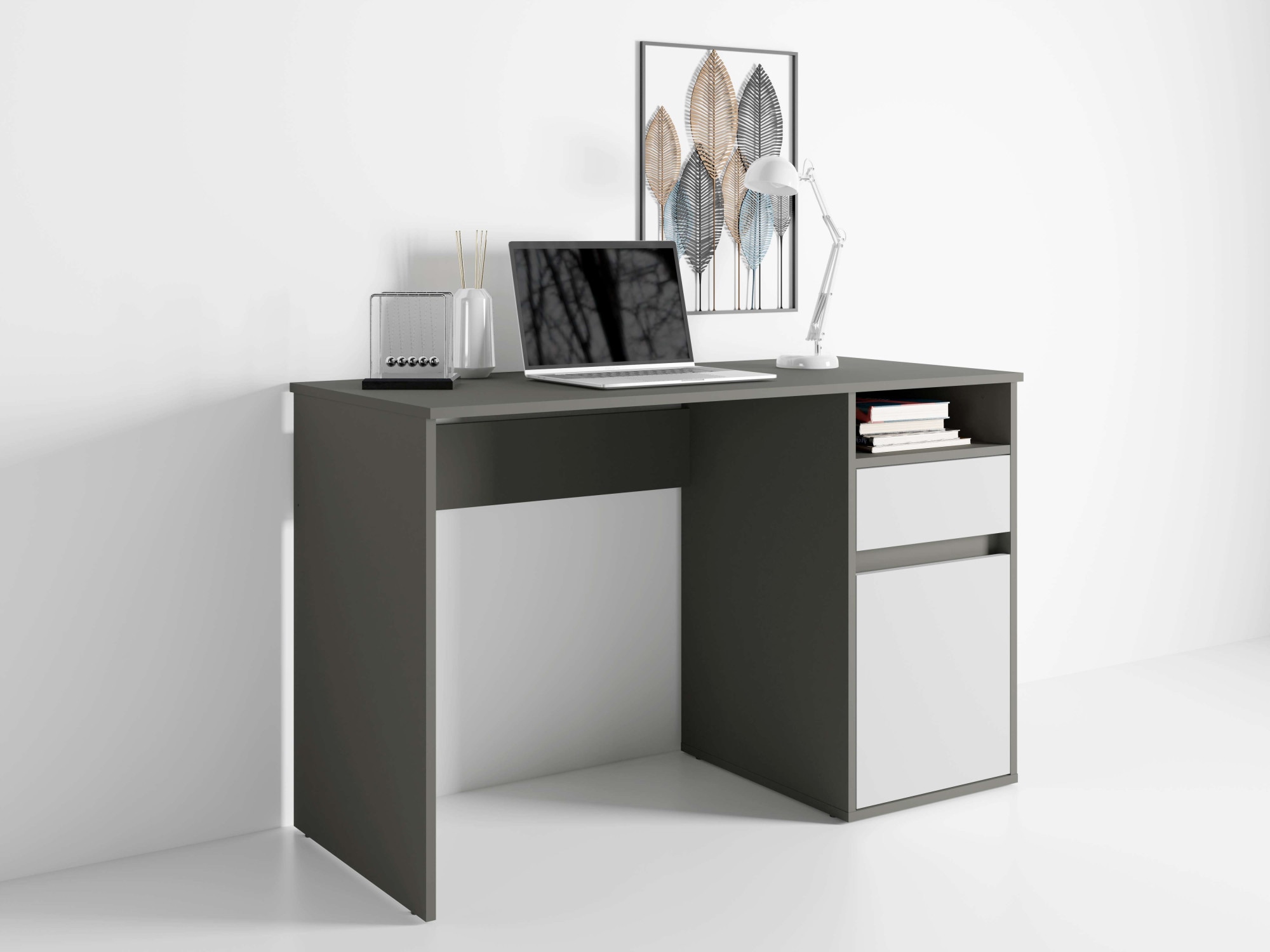 Home affaire Bureau »Tinsley« mit Schublade, und Tür, Breite 120 x53 cm