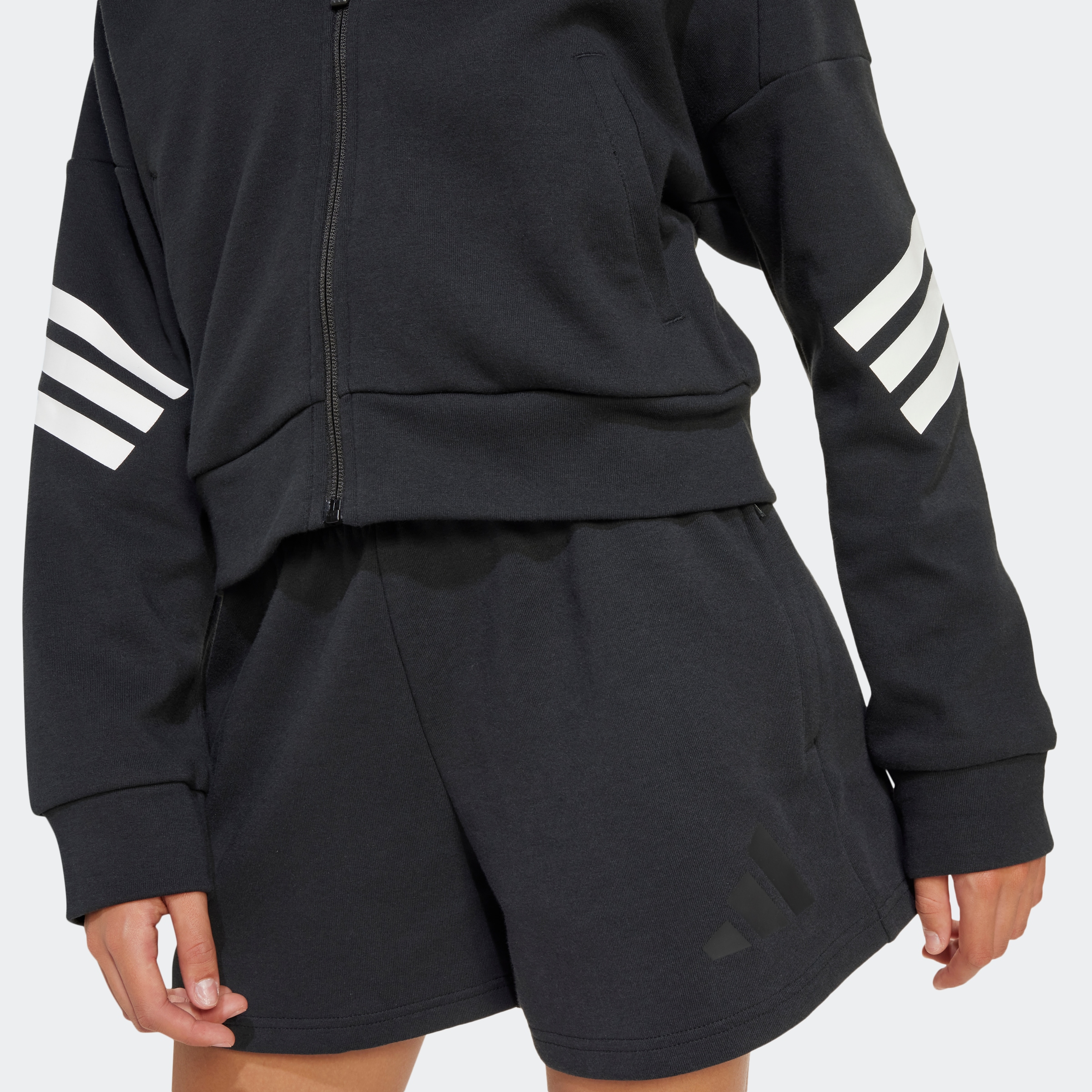 adidas Sportswear Kapuzensweatshirt »JG FI 3S FZ«