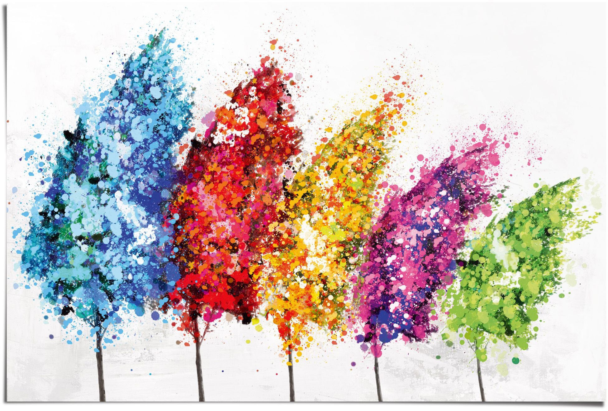 Image of Reinders! Poster »Bunte Bäume«, (1 St.) bei Ackermann Versand Schweiz