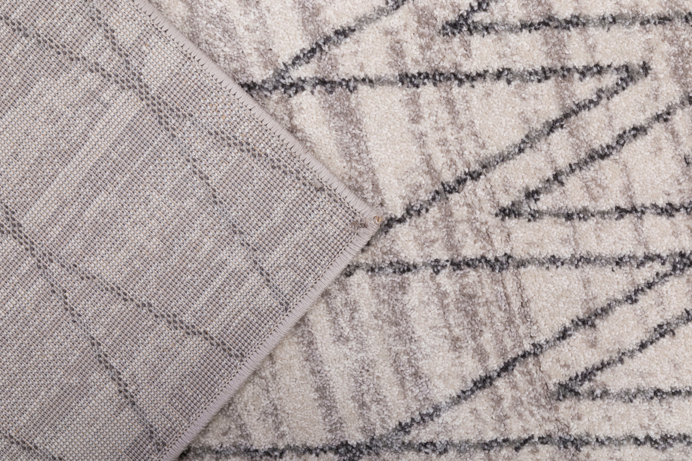 Gino Falcone Tapis »Florentine 002« Rectangulaire 15 mm Höhe besonders weich durch Microfaser, ideal im Wohnzimmer & Schlafzimmer