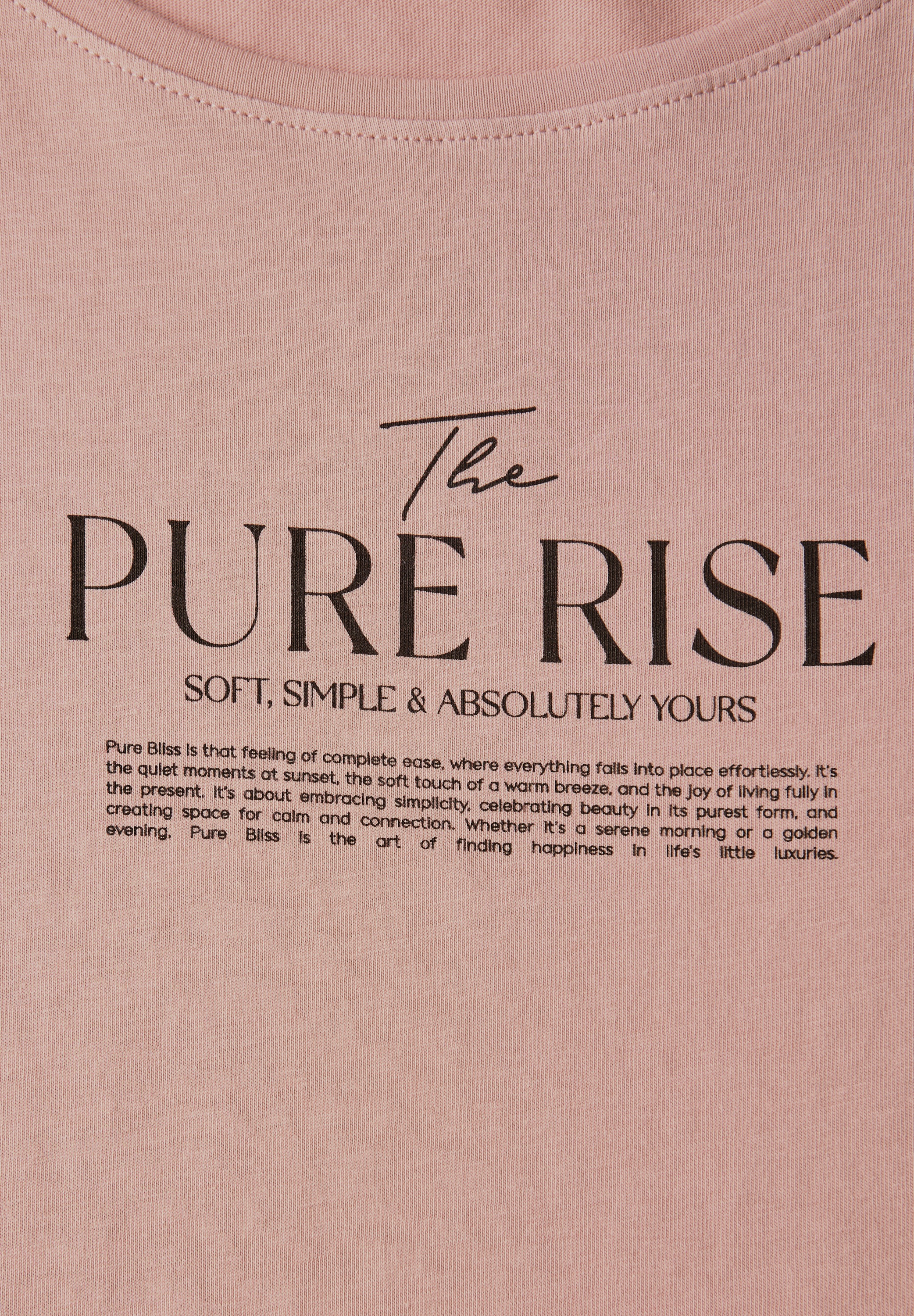 STREET ONE T-Shirt, mit Wording Artwork