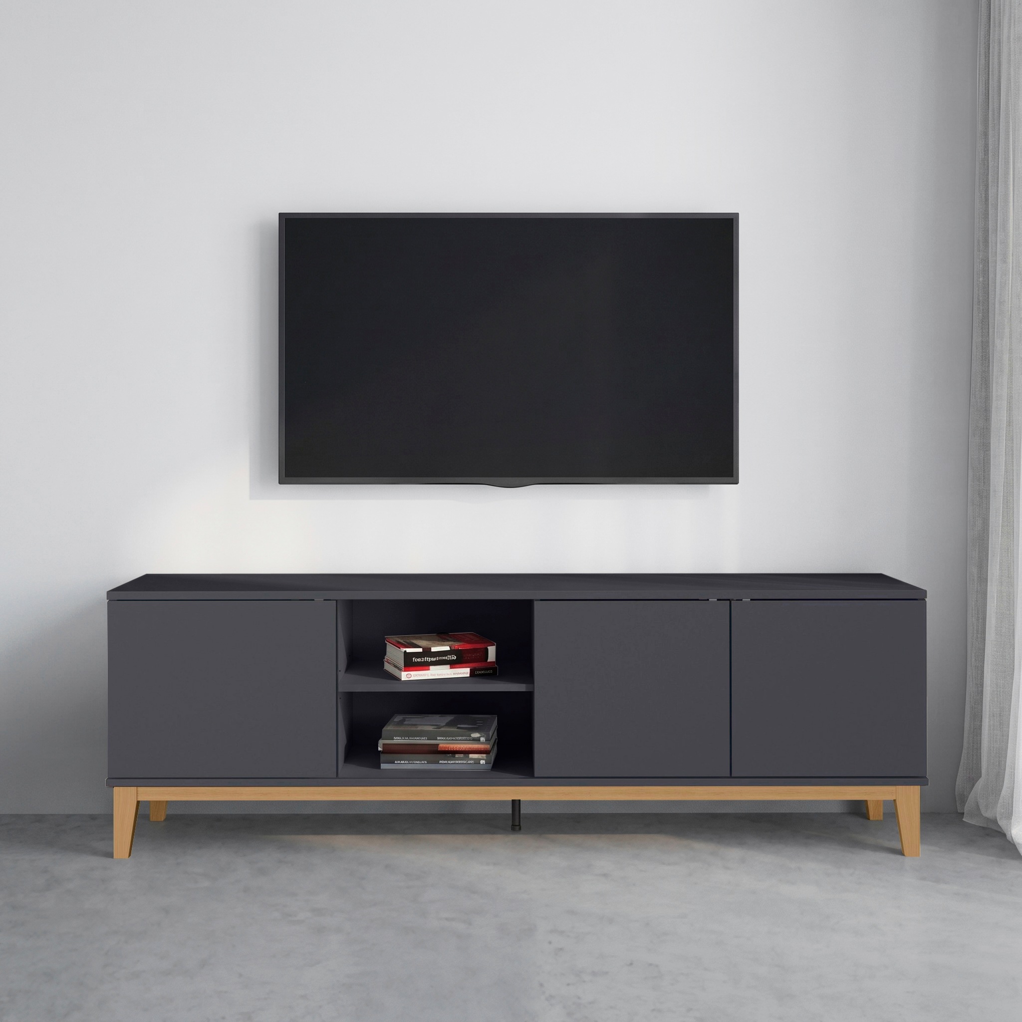 Image of GOODproduct Lowboard "Maryd" 1 Stk. tlg. Kommode, Untergestell in Holzoptik, Breite 160 cm
