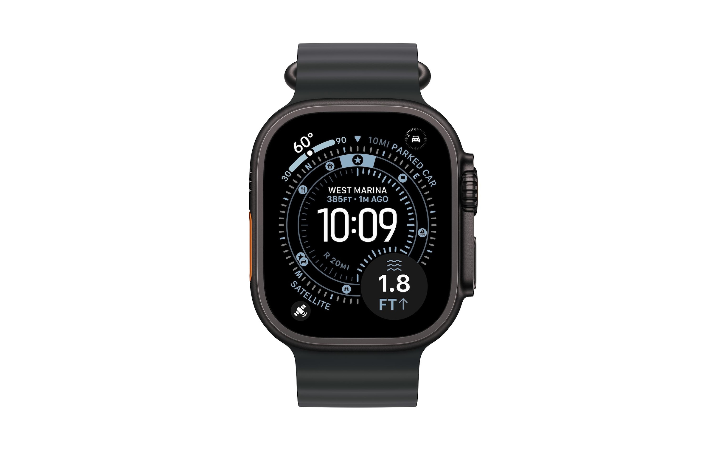 Apple Smartwatch »Watch Ultra 3 Titanium« ( ) Watch OS