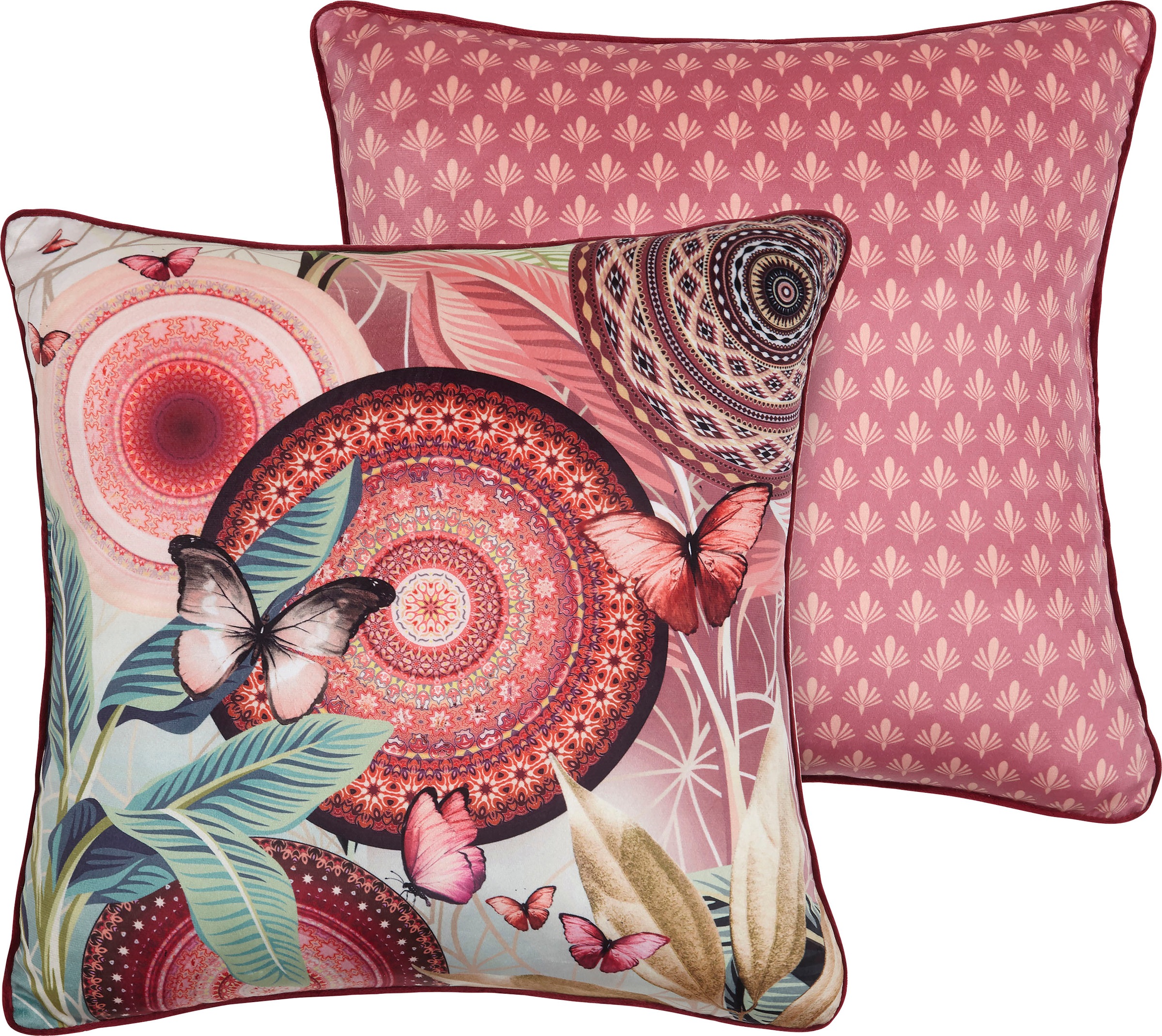 Image of hip Dekokissen »Jimena«, (1 St., 1 48x48 cm Dekokissen-Mit Biese), mit Mandala bei Ackermann Versand Schweiz