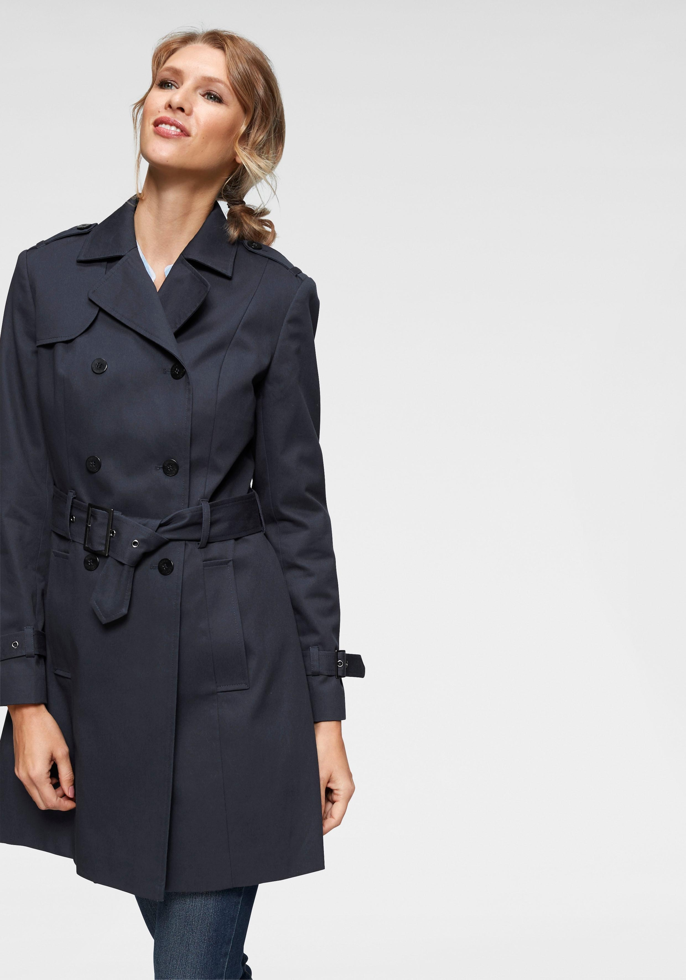 Image of Aniston CASUAL Trenchcoat mit Gürtel zum Regulieren