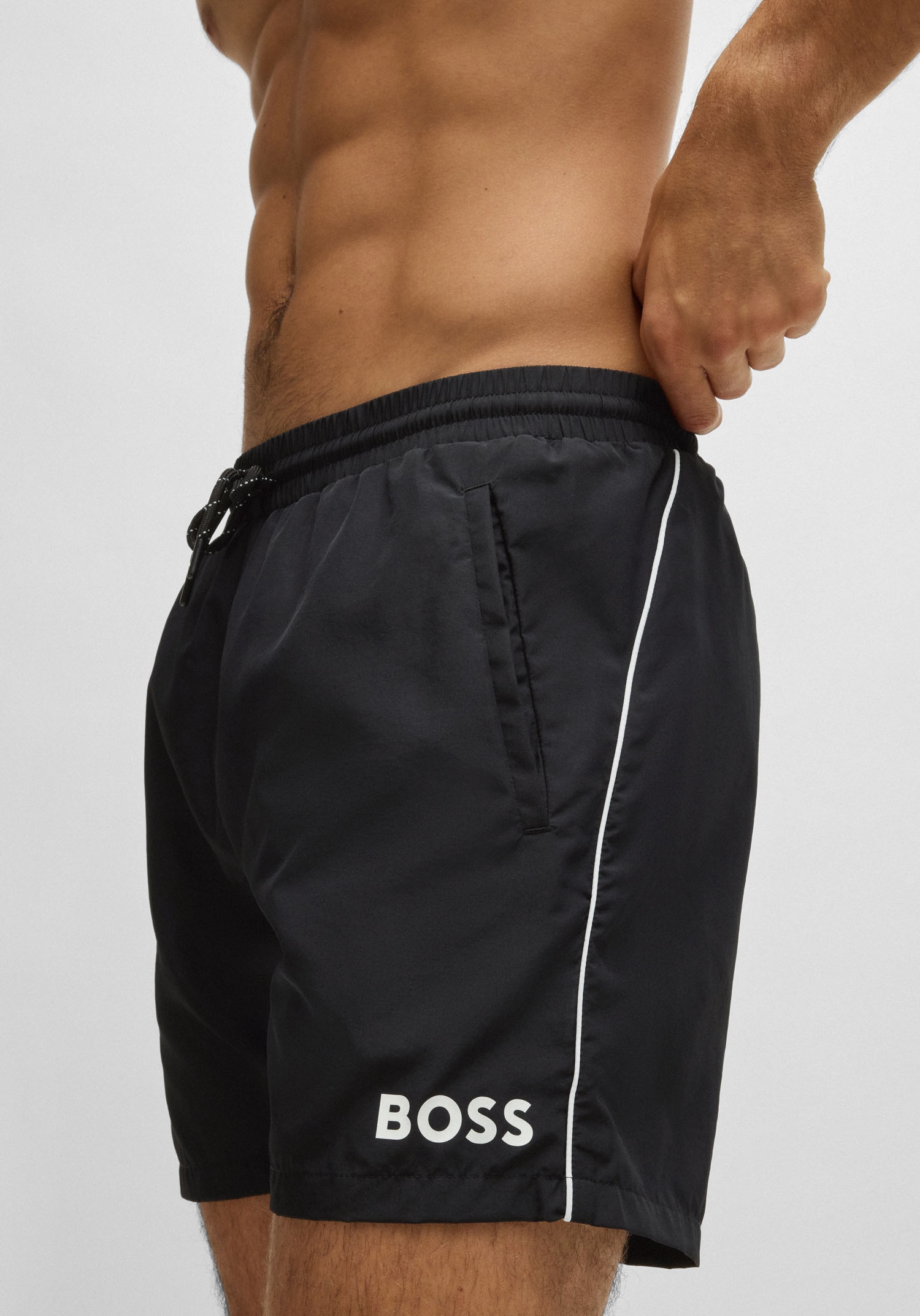 BOSS Badeshorts »Starfish«, mit Kontraststreifen