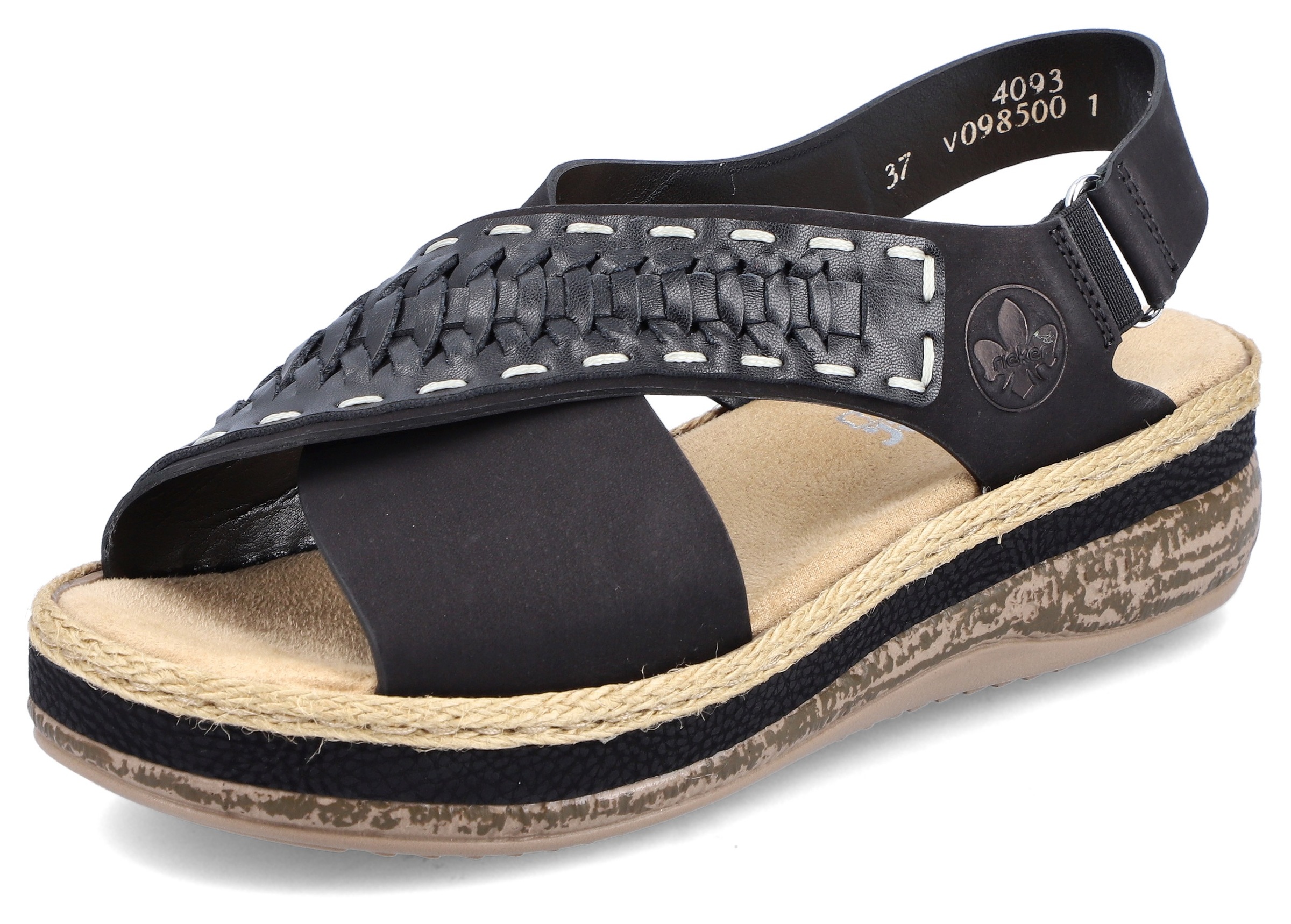 Image of Rieker Riemchensandale, mit Kreuzriemchen bei Ackermann Versand Schweiz