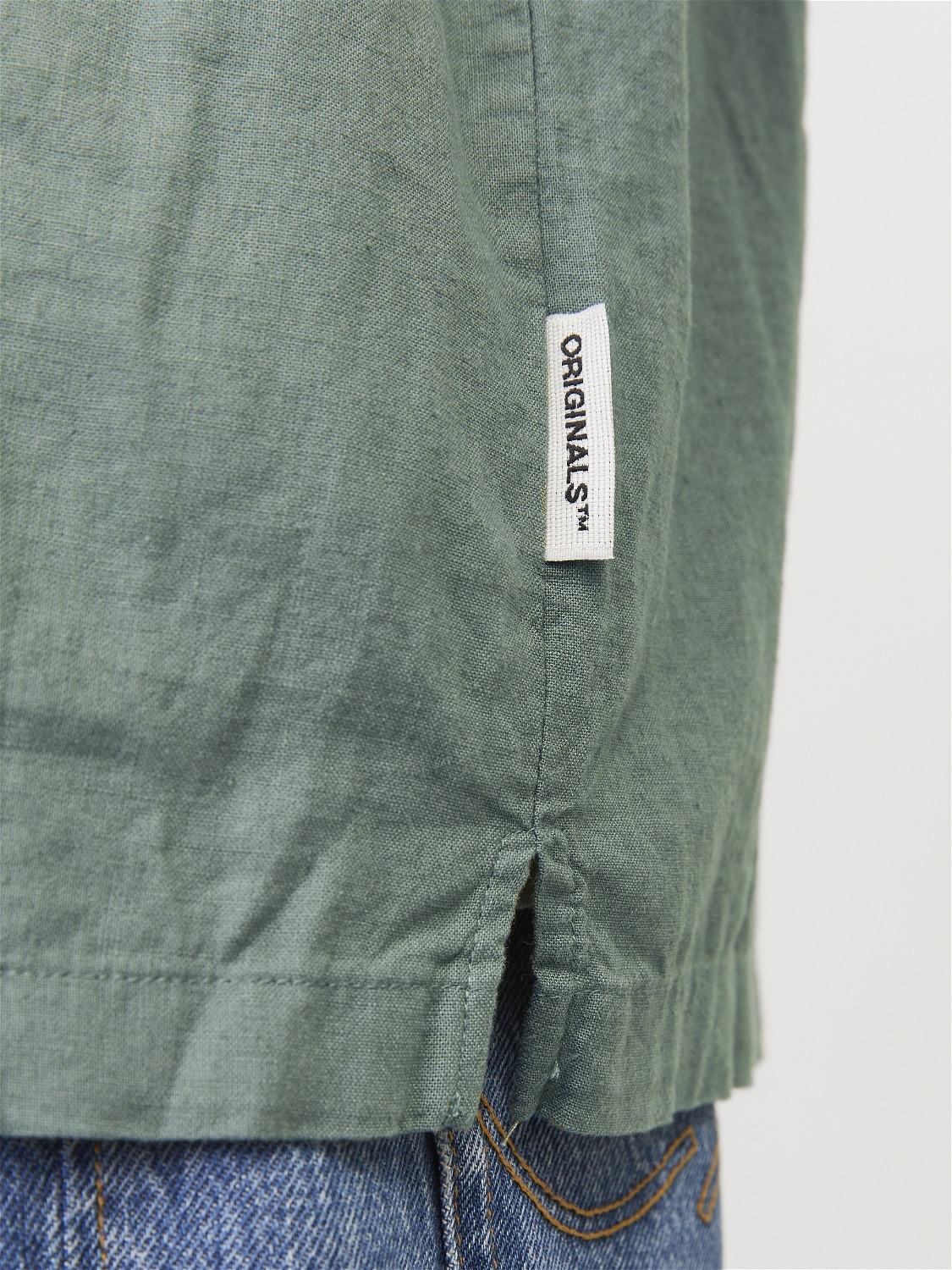 Jack & Jones Kurzarmhemd »JORFARO LINEN OVERSIZED SHIRT SS SN«