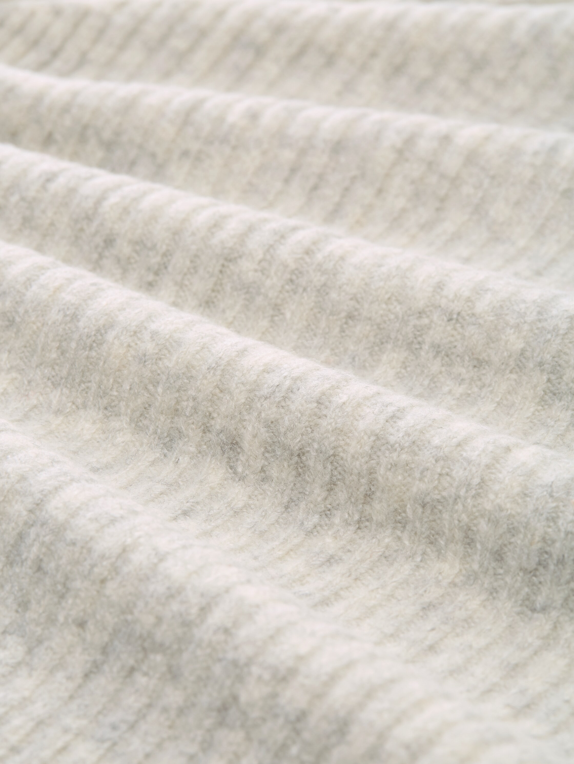 TOM TAILOR Denim Strickpullover mit Stehkragen