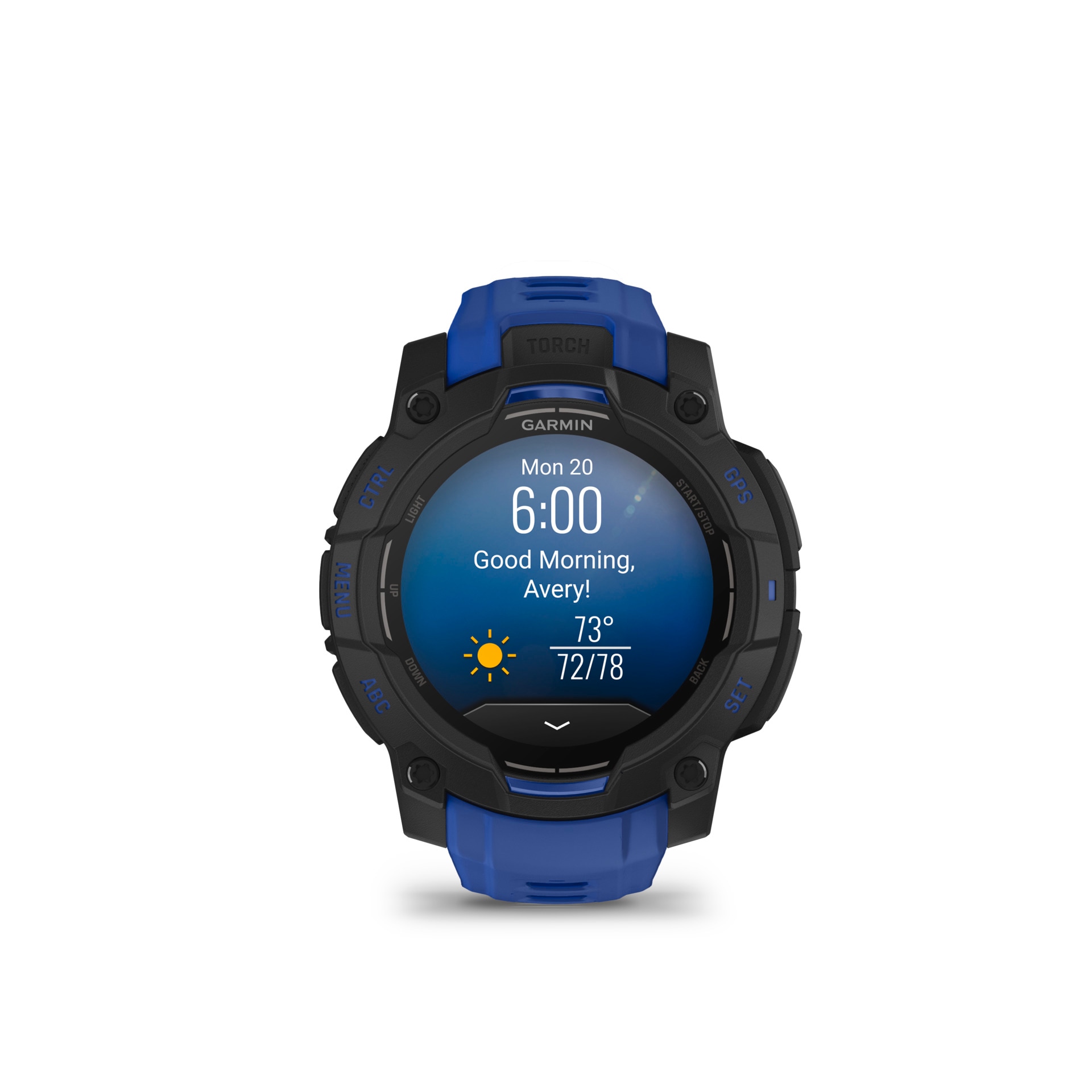 Garmin Smartwatch »Instinct 3 AMOLED 45mm« (3 cm / 1,2 ″)