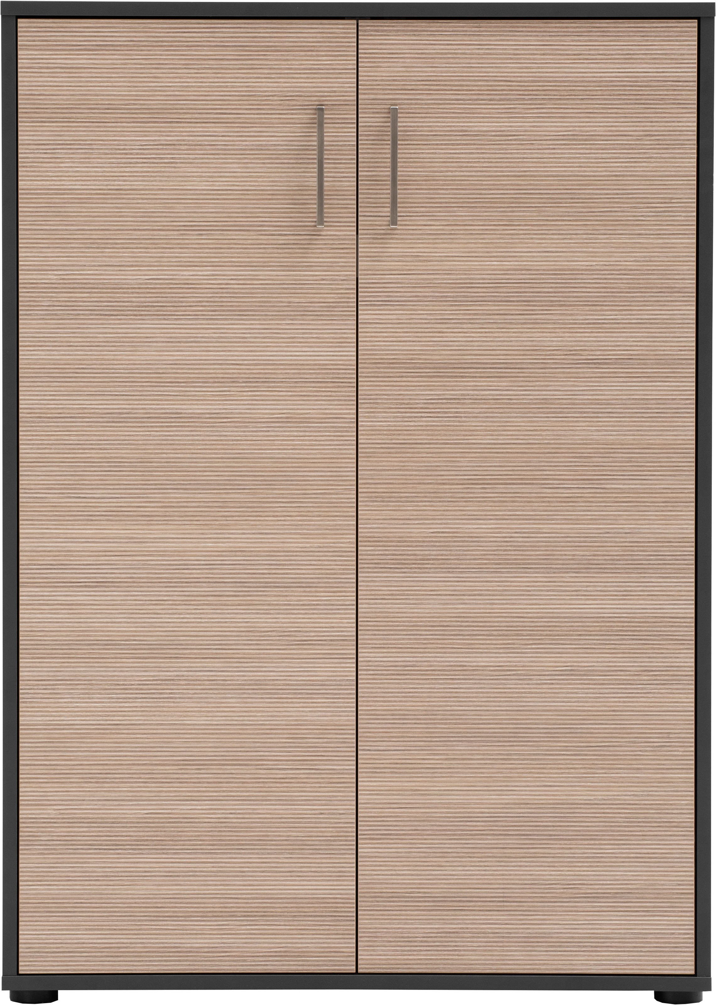 Schildmeyer Aktenschrank »METZ, 2 Türen in Canello, Höhe 113,4 cm, 6 Fächer, MADE IN GERMANY« 1 Stk. tlg. Fronten in Canello,  MADE IN GERMANY