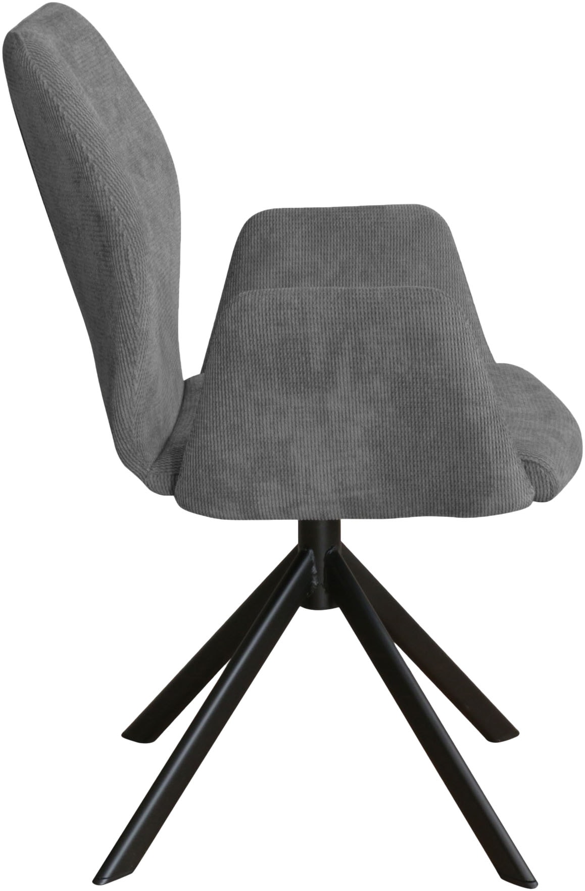 GOODproduct Chaise avec accoudoirs »Hacienda« () moderner Cord Bezug, 2er Set