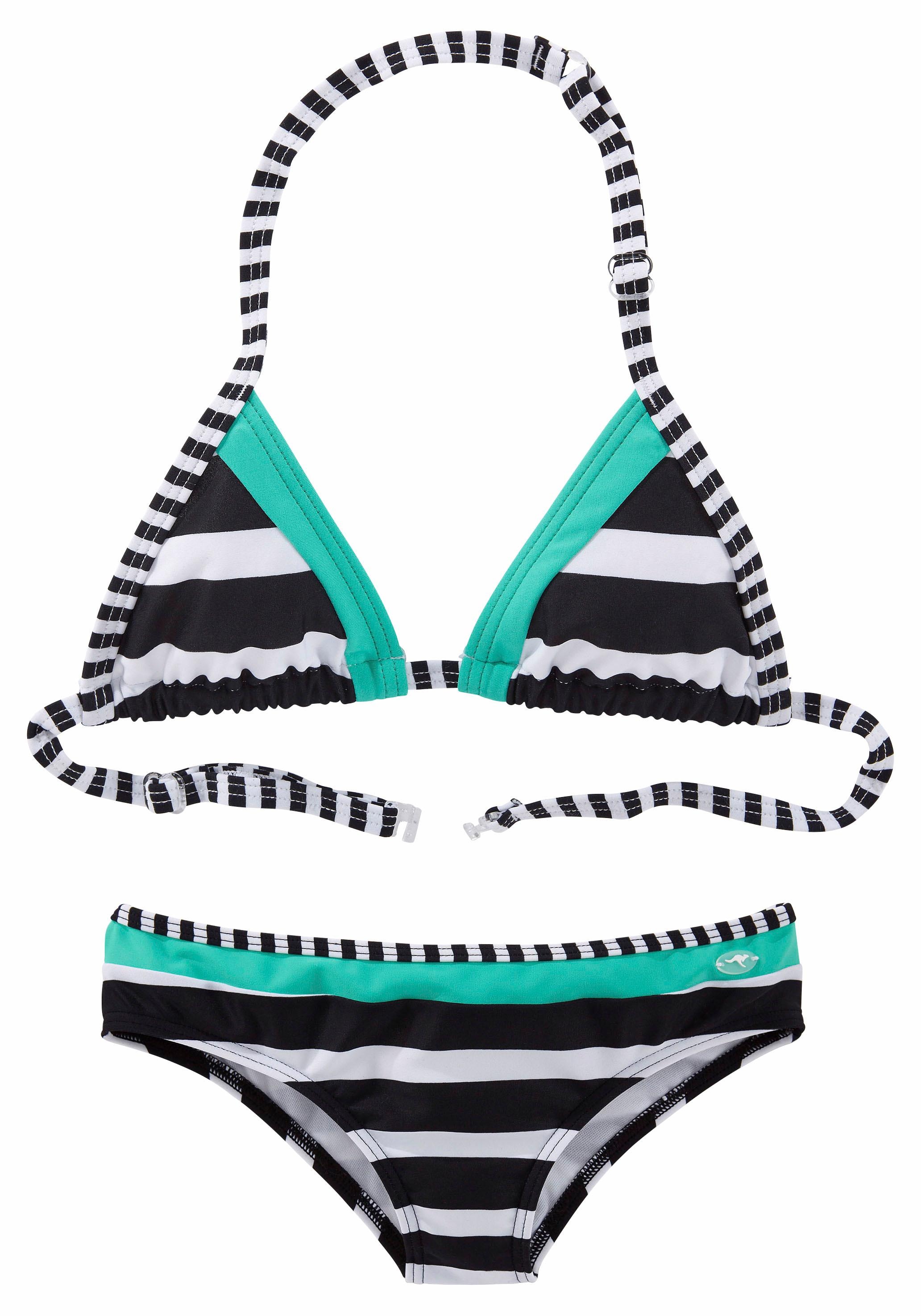 KangaROOS Triangel-Bikini »Anita Kids«, mit Blockstreifen