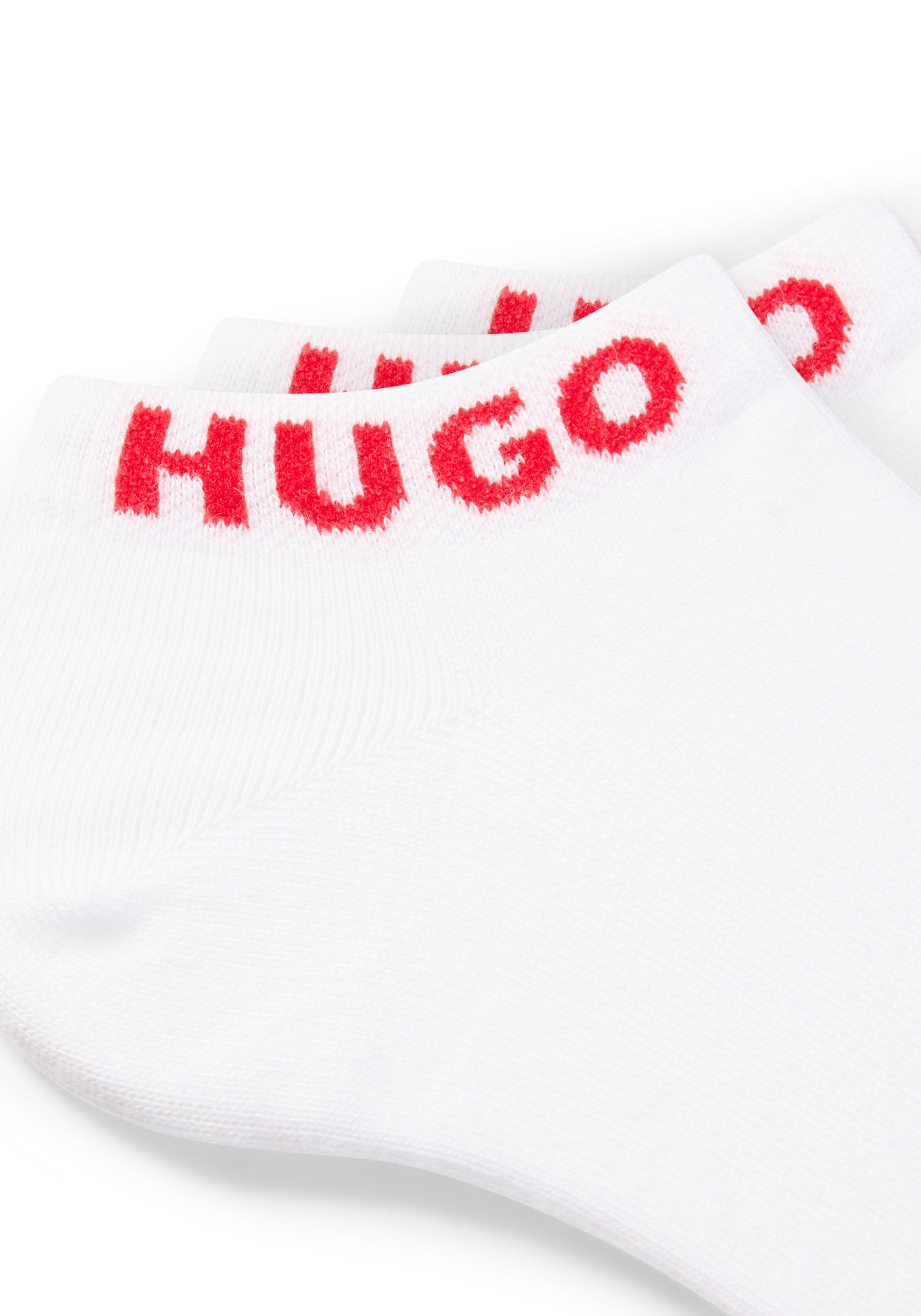 HUGO Underwear Socken »3P AS UNI CC W«, (Packung, 3 Paar, 3er), mit kontrastfarbenen Logoschriftzug