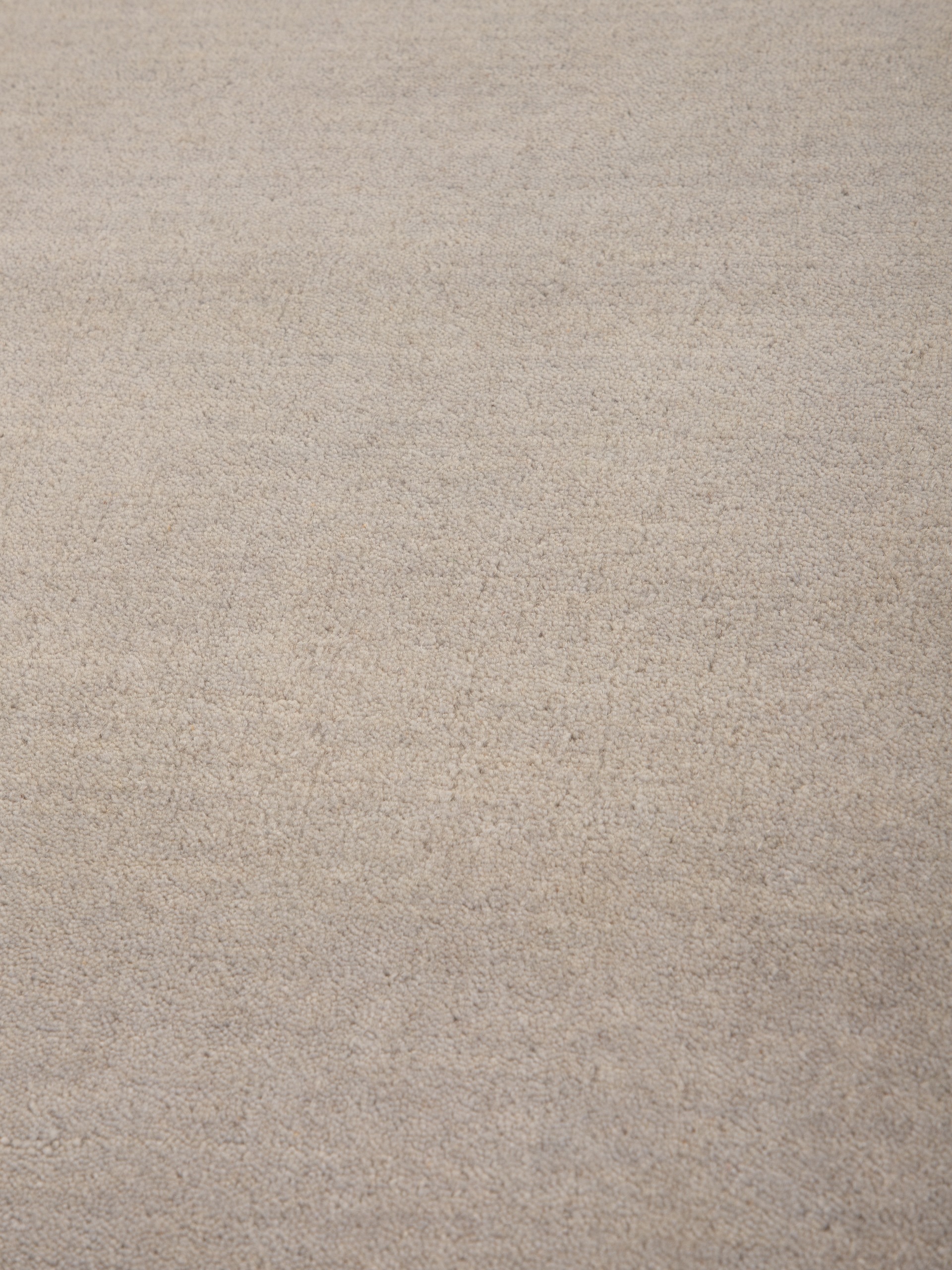 carpetfine Wollteppich »Gabbeh Lola Uni«, rechteckig, 14 mm Höhe, mit natürlichem Pflanzenmaterial von Hand gewebt, auch in Rund