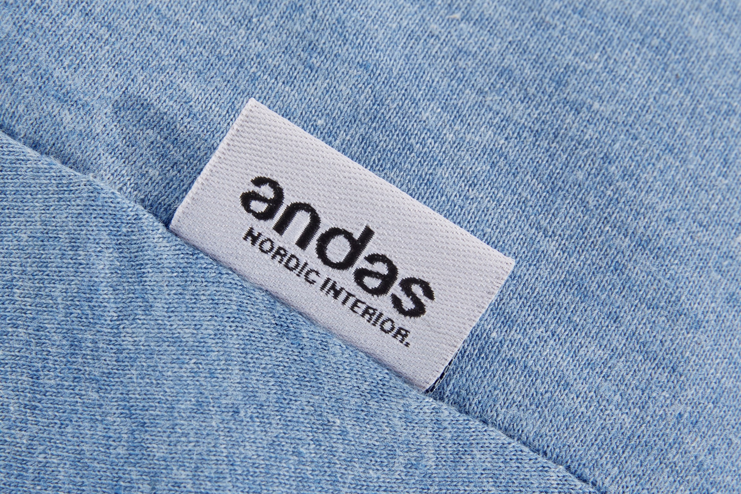 andas Draps de lit »Valje in Gr. 90x200, 140x200 oder 180x200 cm« Baumwolle, für Matratzen bis 25 cm Höhe, Bettlaken in Melange-Optik