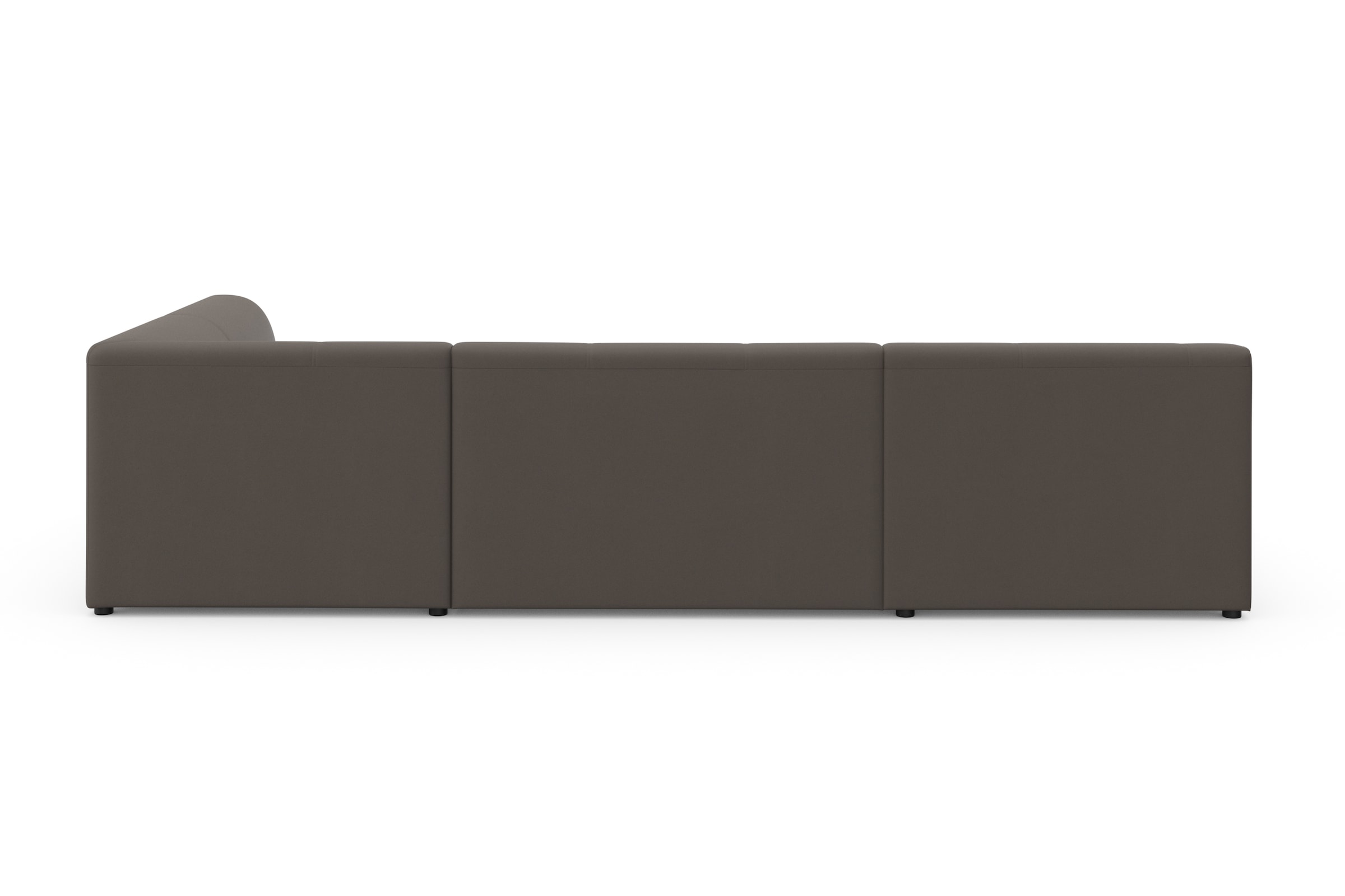 DOMO collection Wohnlandschaft »Topper, elegant und zeitlos, komfortabel, U-Form«, wahlweise mit Bettfunktion