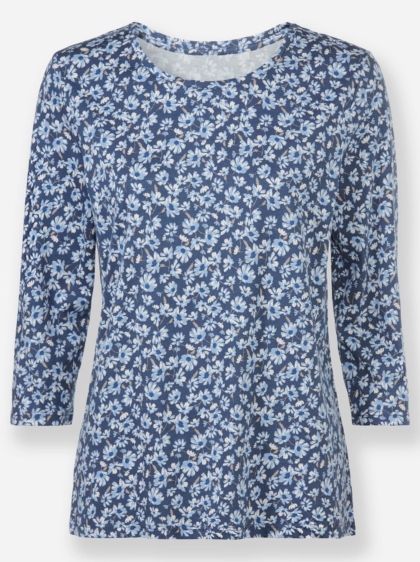 Inspirationen Print-Shirt »Rundhals-Shirt«, (1 tlg.)
