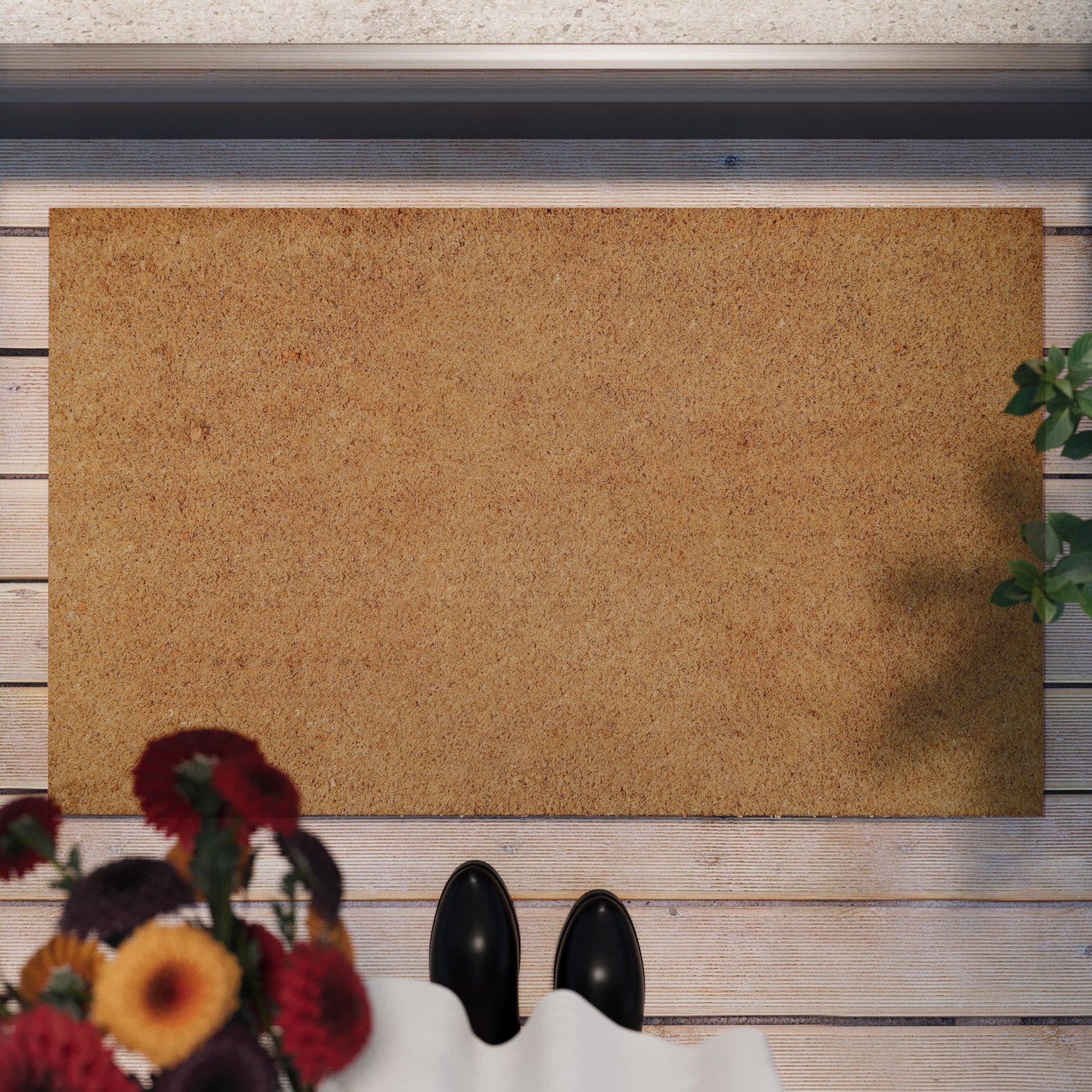 Wecon home Fussmatte »Coco Mat«, rechteckig, 18 mm Höhe, rutschfest, robust, innen, Aussenbereiche überdacht, schwer