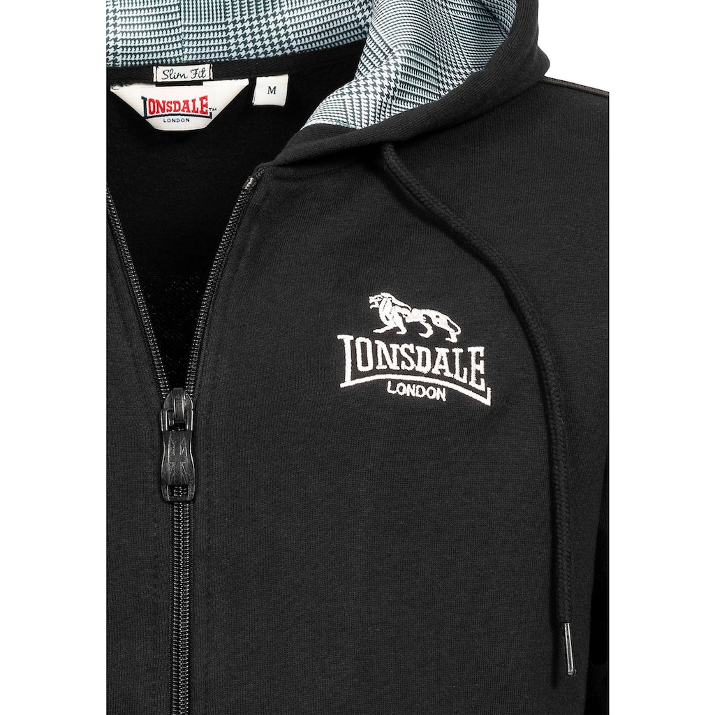 Lonsdale Kapuzensweatjacke