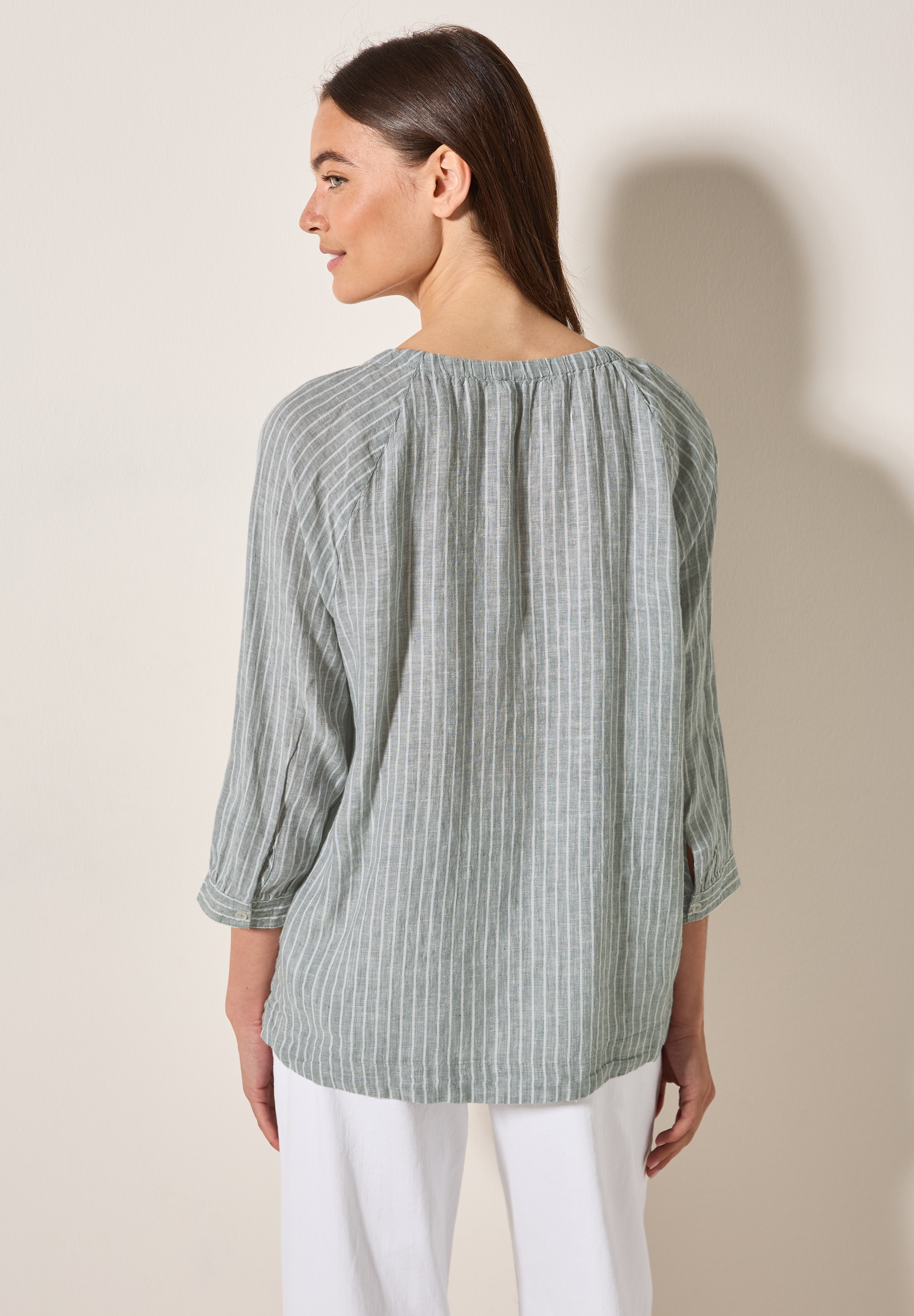 Cecil Shirtbluse, 3/4-Arm in Streifen-Optik