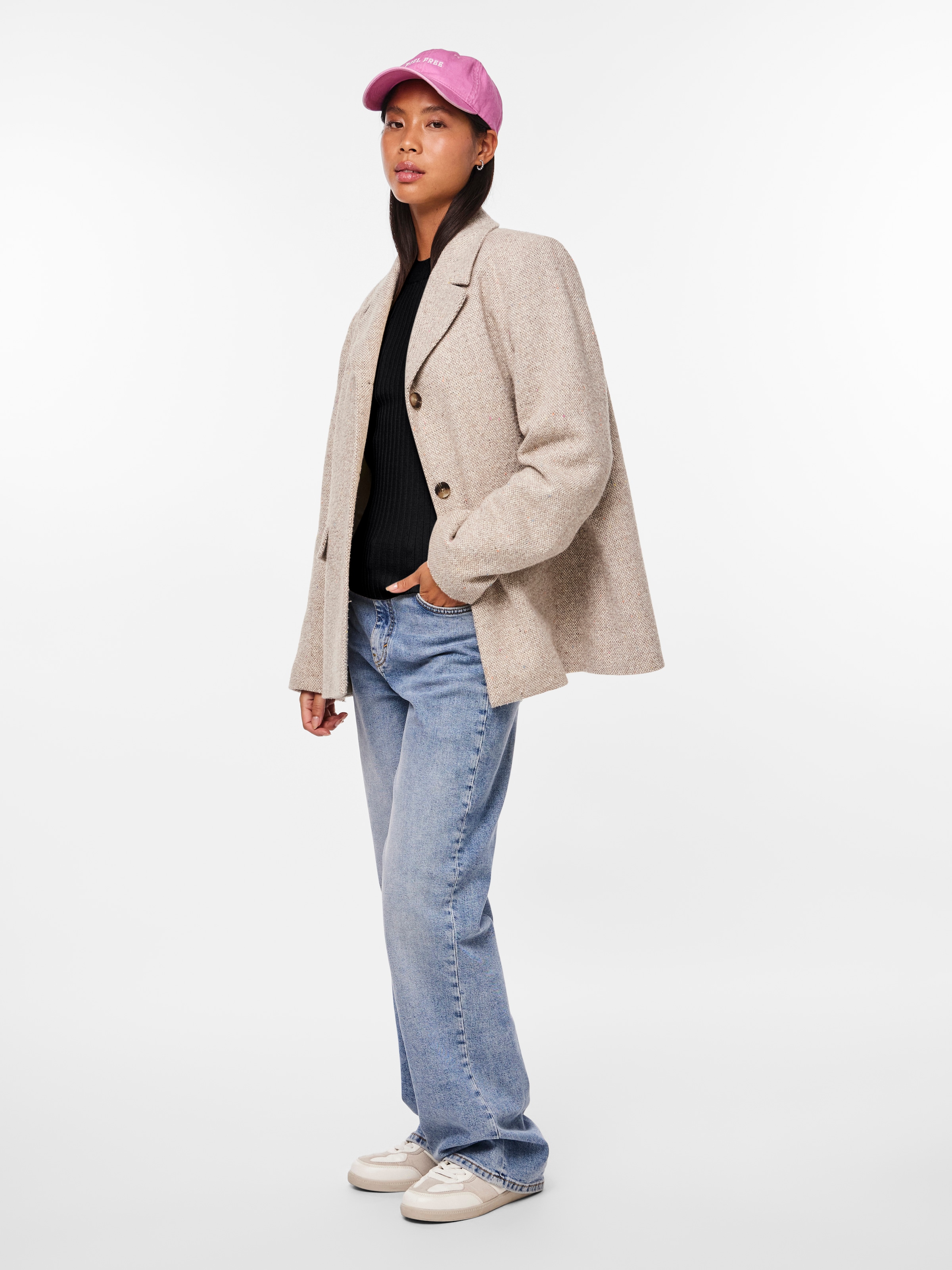 pieces Pull à col rond »PCCRISTA LS O-NECK KNIT NOOS BC«