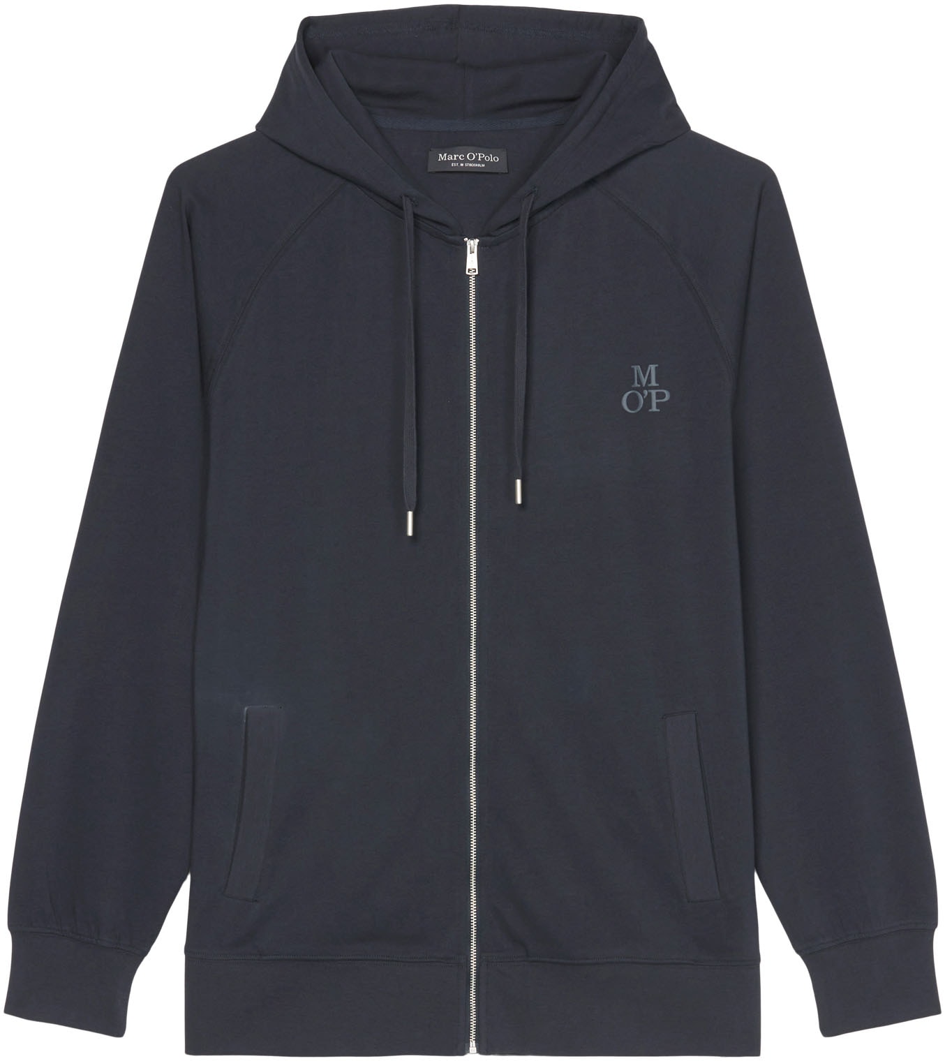 Marc O'Polo Sweatjacke, mit dezentem Logodruck