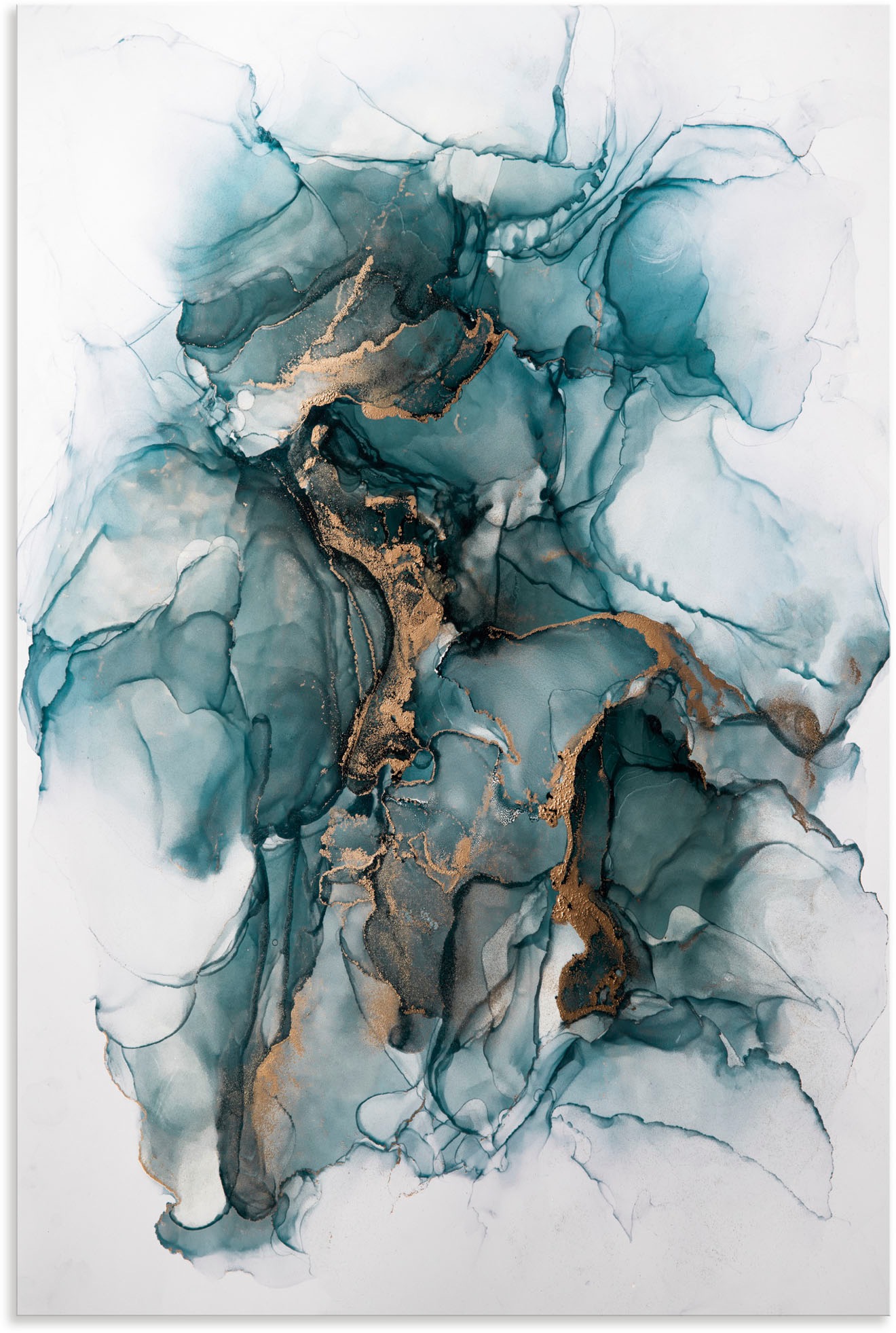 Image of Artland Wandbild »Samurai«, Gegenstandslos, (1 St.), in vielen Grössen & Produktarten - Alubild / Outdoorbild für den Aussenbereich, Leinwandbild, Poster, Wandaufkleber / Wandtattoo auch für Badezimmer geeignet bei Ackermann Versand Schweiz