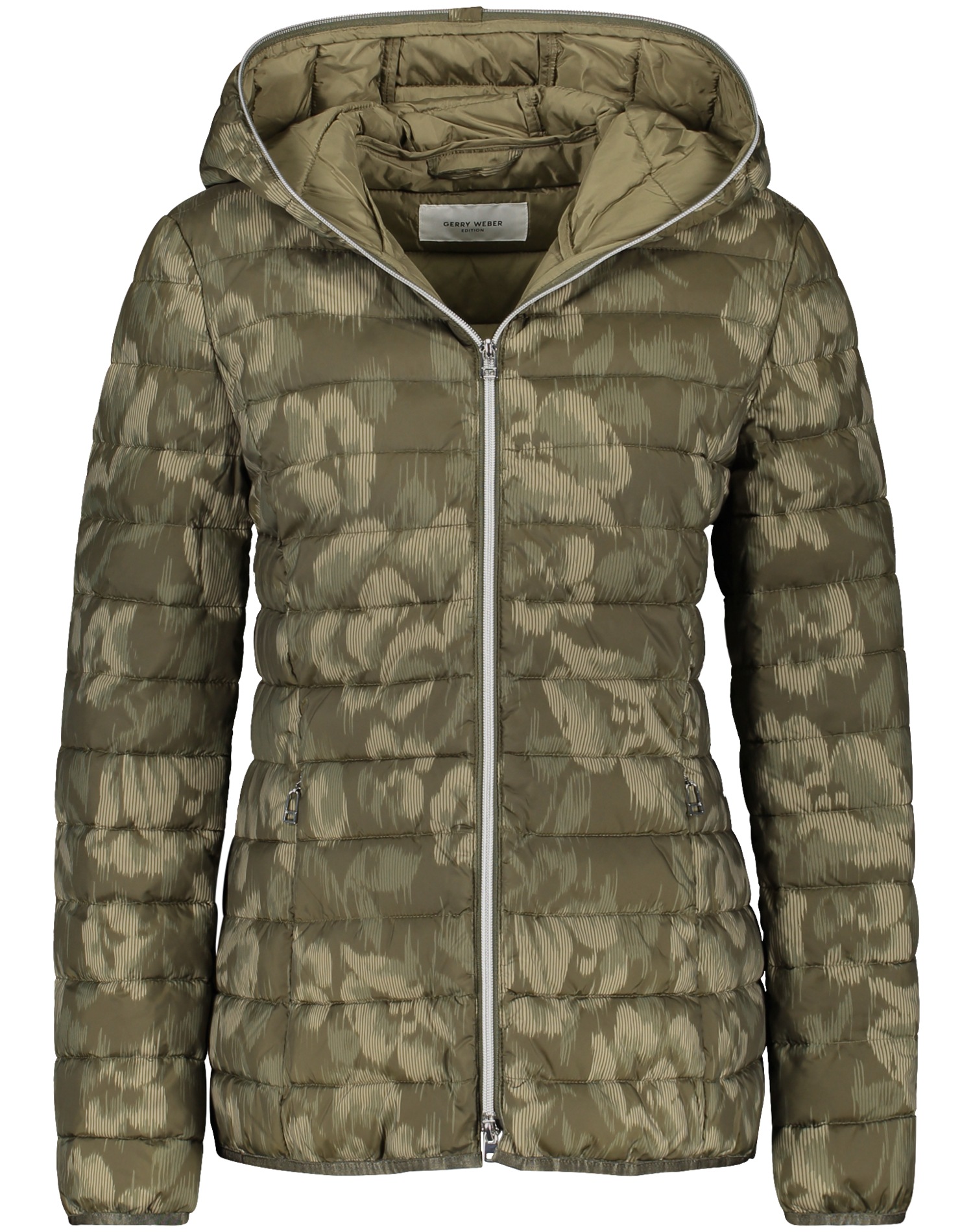 Steppjacke »Steppjacke mit Rosenmuster«