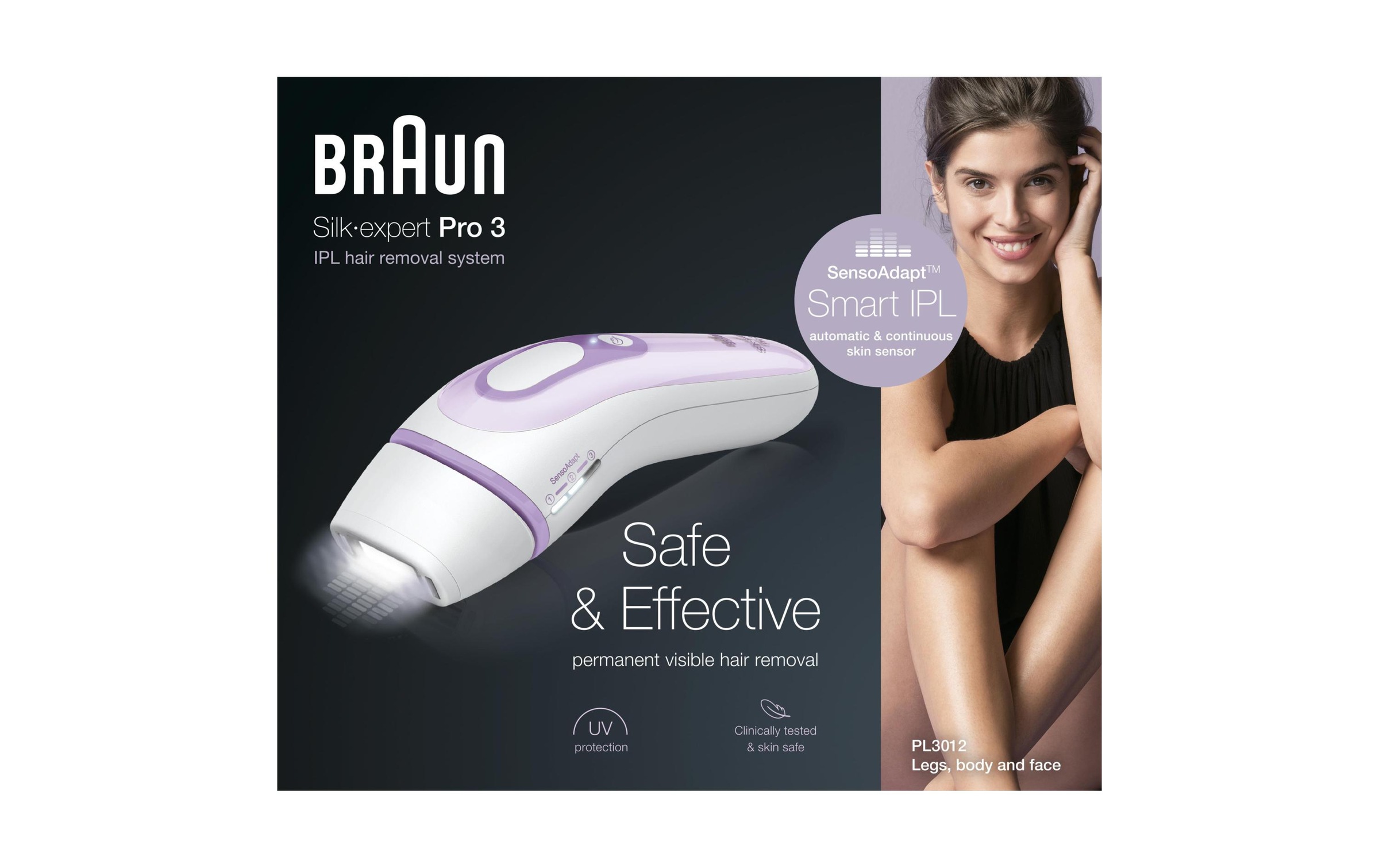 Braun IPL-Haarentferner »Silk-expert Pro 3 PL3012«, 300.000 Lichtimpulse