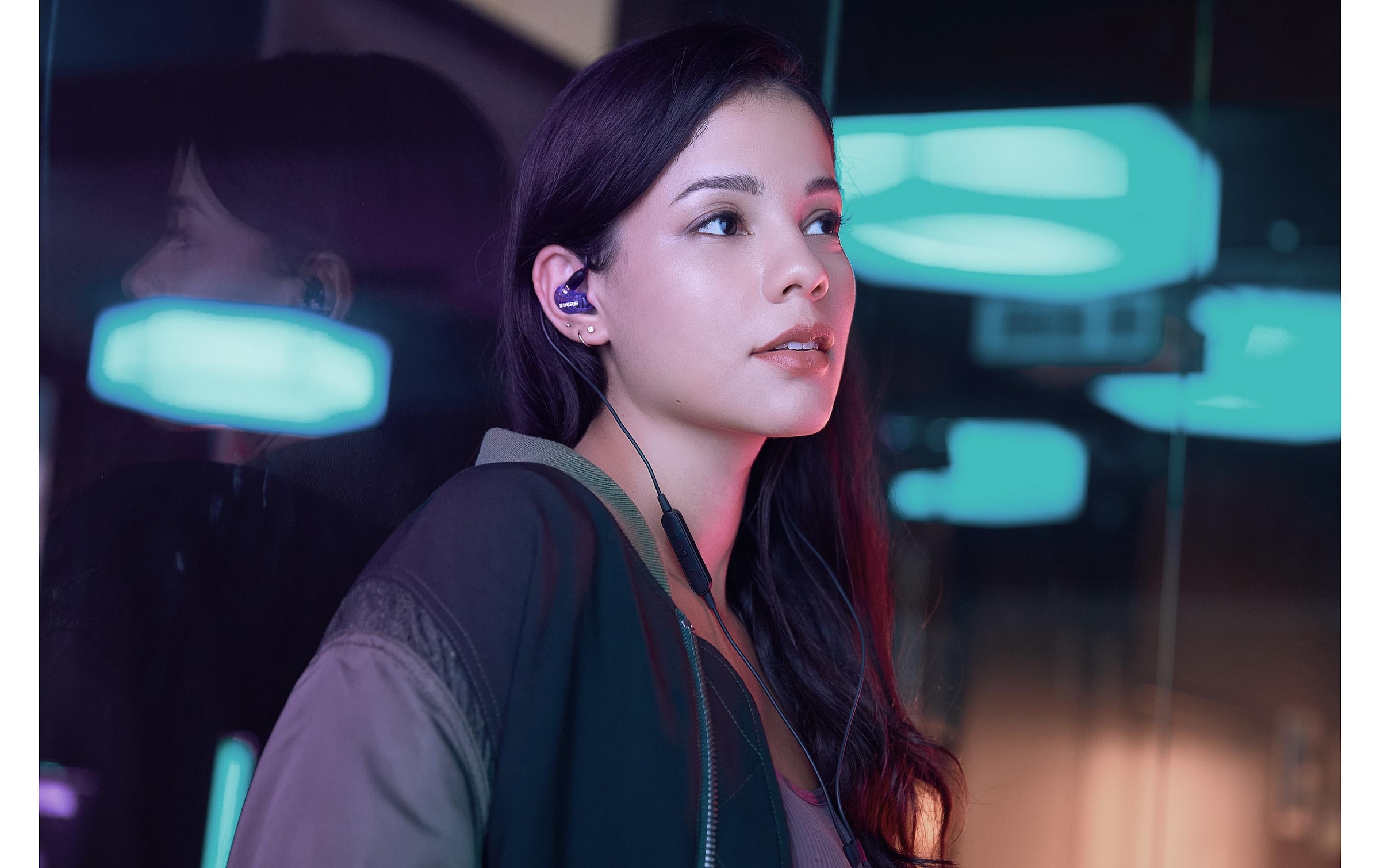Shure In-Ear-Kopfhörer »SE215 Special Edition«, Anruf-Management, Inline-Fernbedienung, Lautstärkeregelung