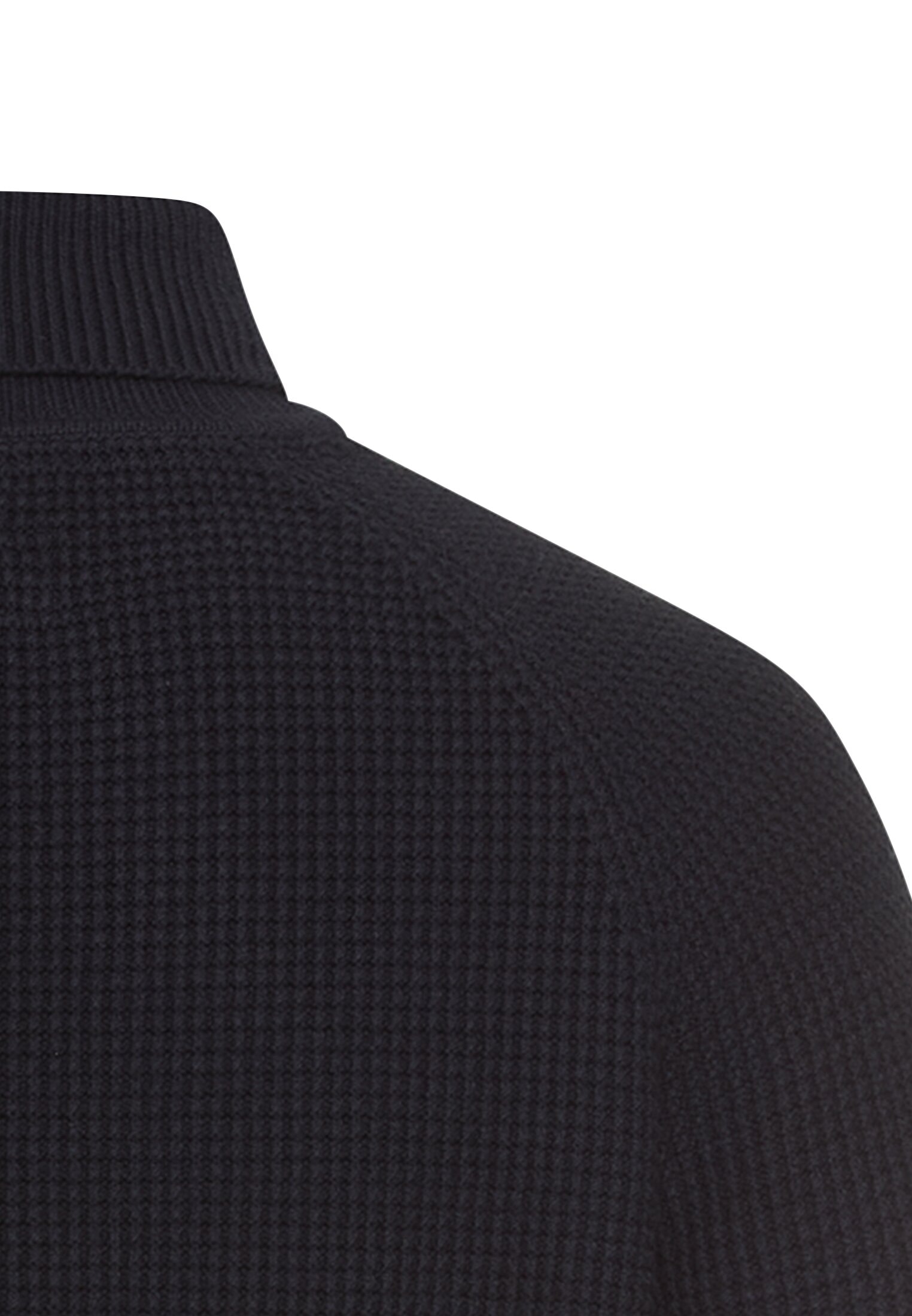 camel active Pull en tricot mit Logo Stickerei