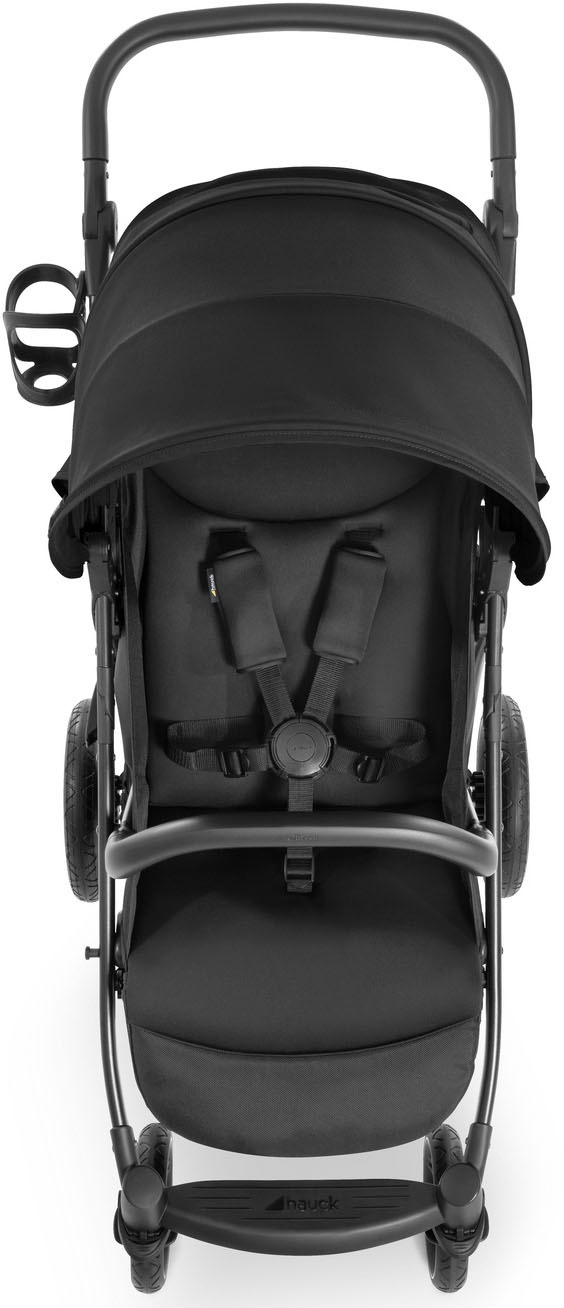Hauck Poussette pour enfants »Rapid 4D Air, black« mit verlängerbarem 3-Zonen Verdeck